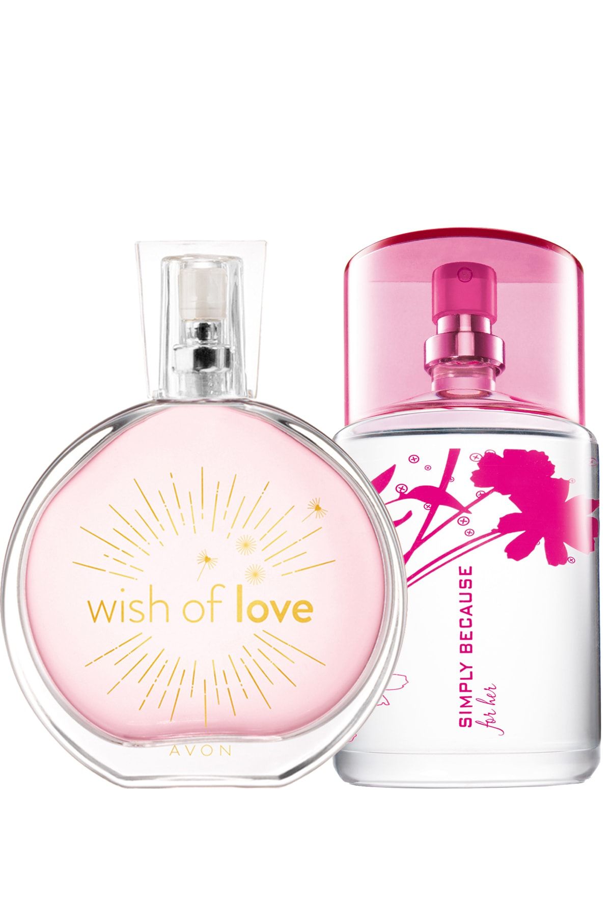 Avon Wish Of Love Ve Simply Because Kadın Parfüm Paketi