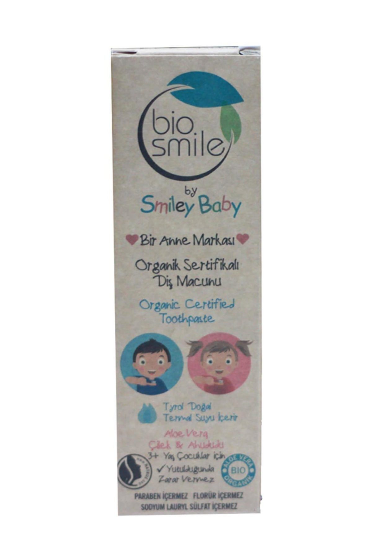 Bio Smile Bio Smile Organik Diş Macunu Çilek+ Ahududu 50 Ml