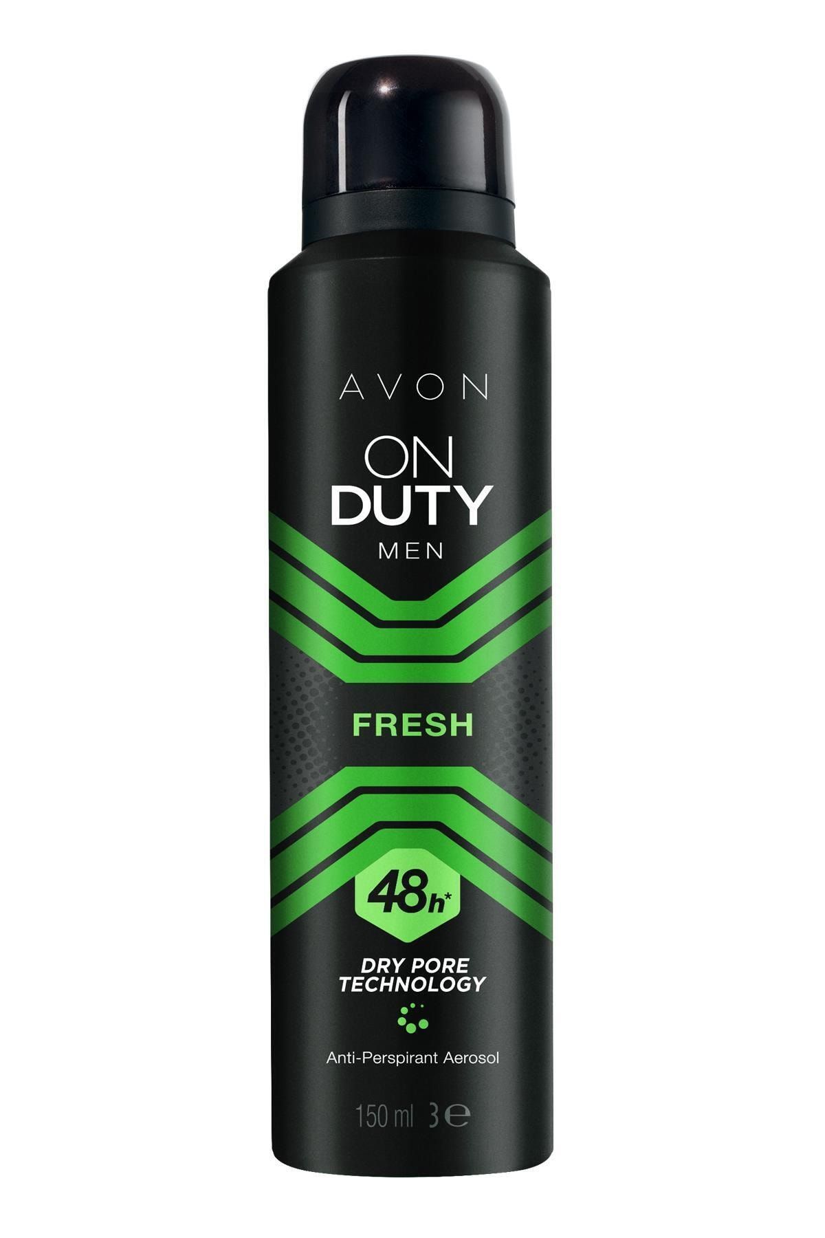 Avon On Duty Fresh Erkek Deodorant 150 ml 5050136469863