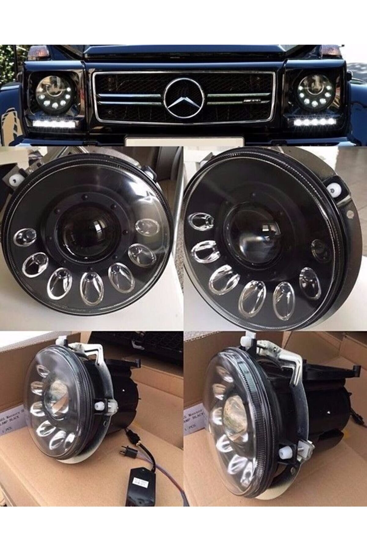 G65 Siyah Far Seti Ledli 1986-2006