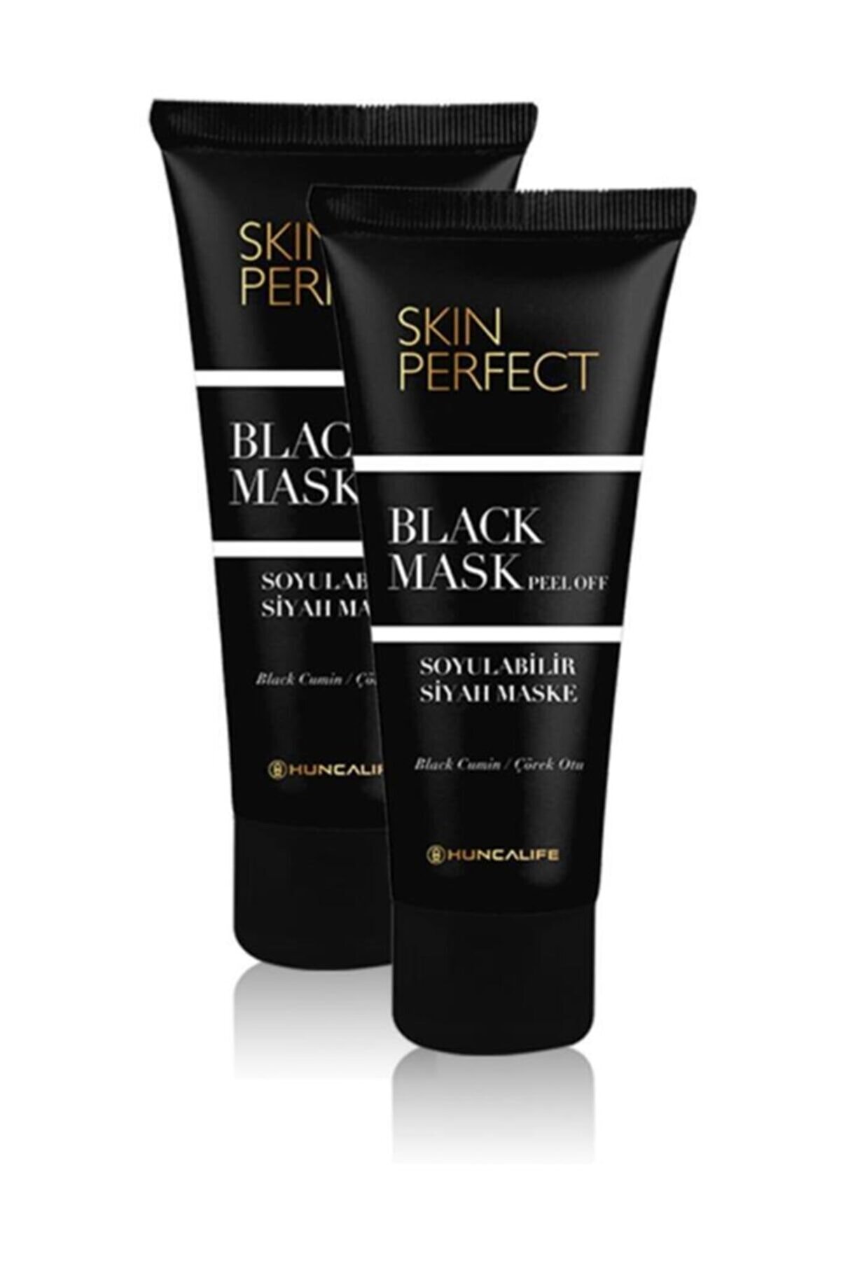 Huncalife Hunca Skin Perfect Black Mask 2'li Set
