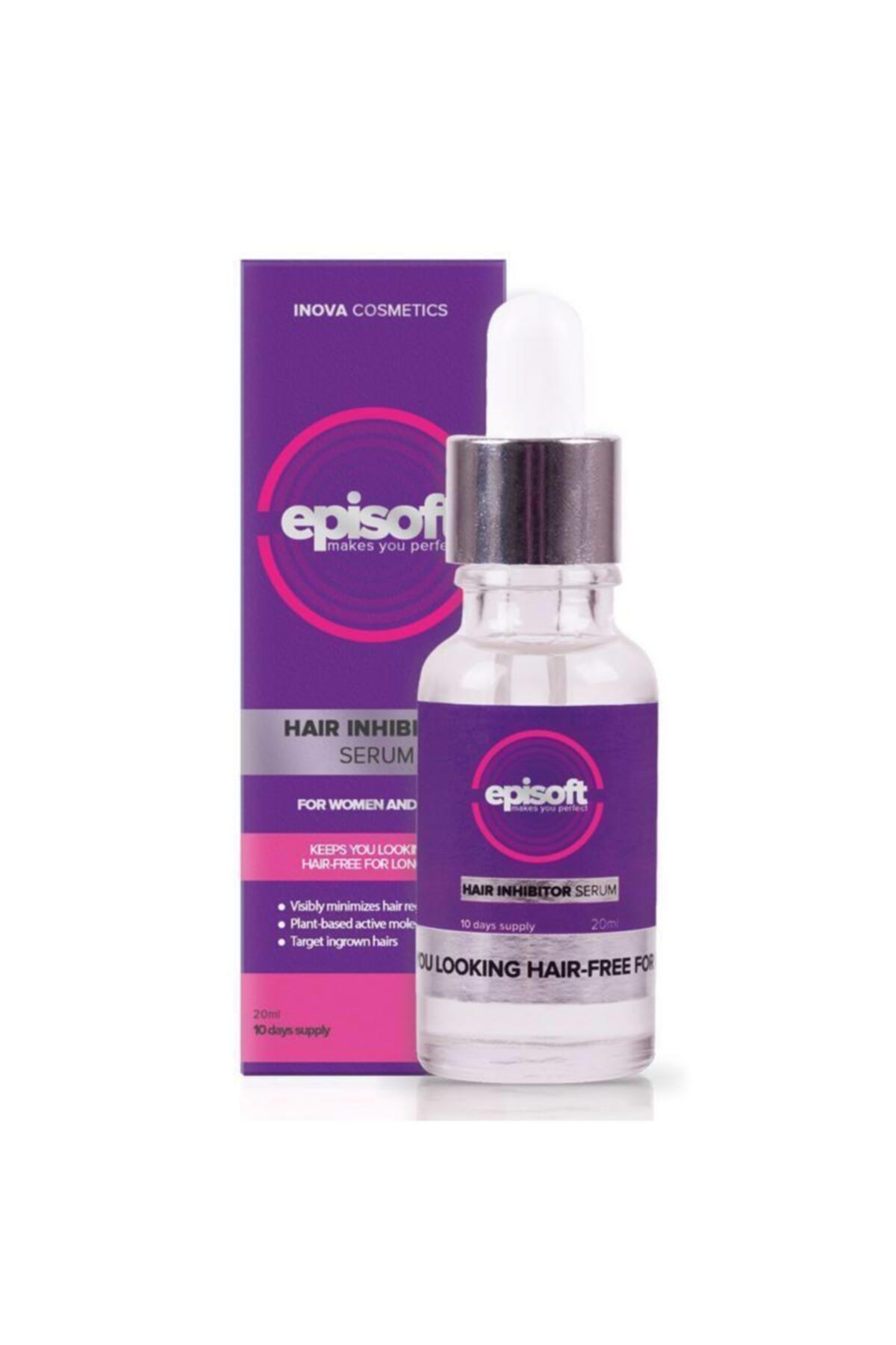 İnova Cosmetics Episoft Tüy Azaltıcı Serum 6 Adet