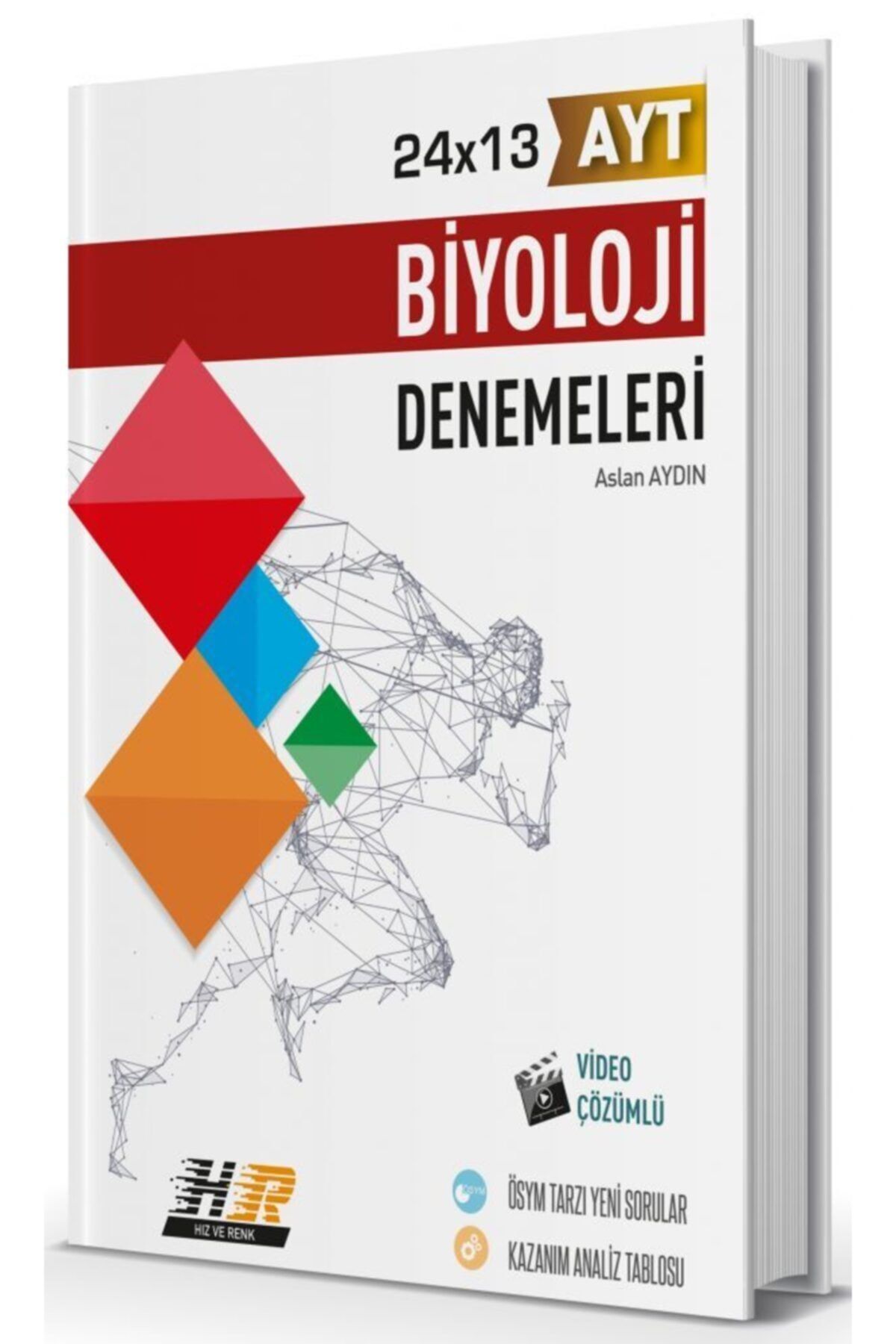 DIGERUI Ayt Biyoloji 24x13 Denemeleri Hız Ve Renk Yayınları