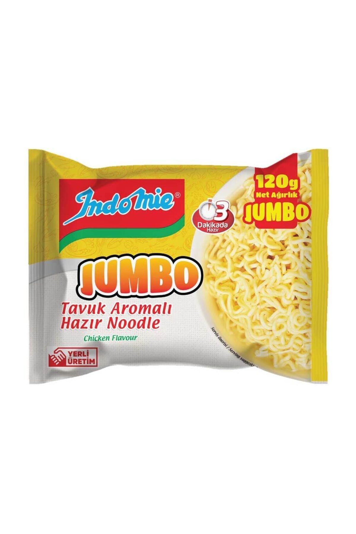 Indomie Jumbo Tavuklu Noodle 120 gr