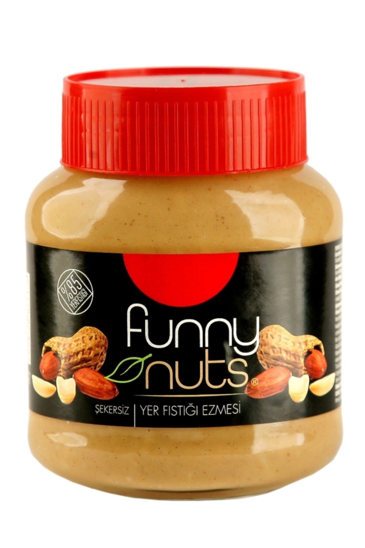 FunnyNuts Funny Nuts Yer Fıstık Ezmesi 320 Gr Cam Şişede Yer Fıstığı Ezmesi