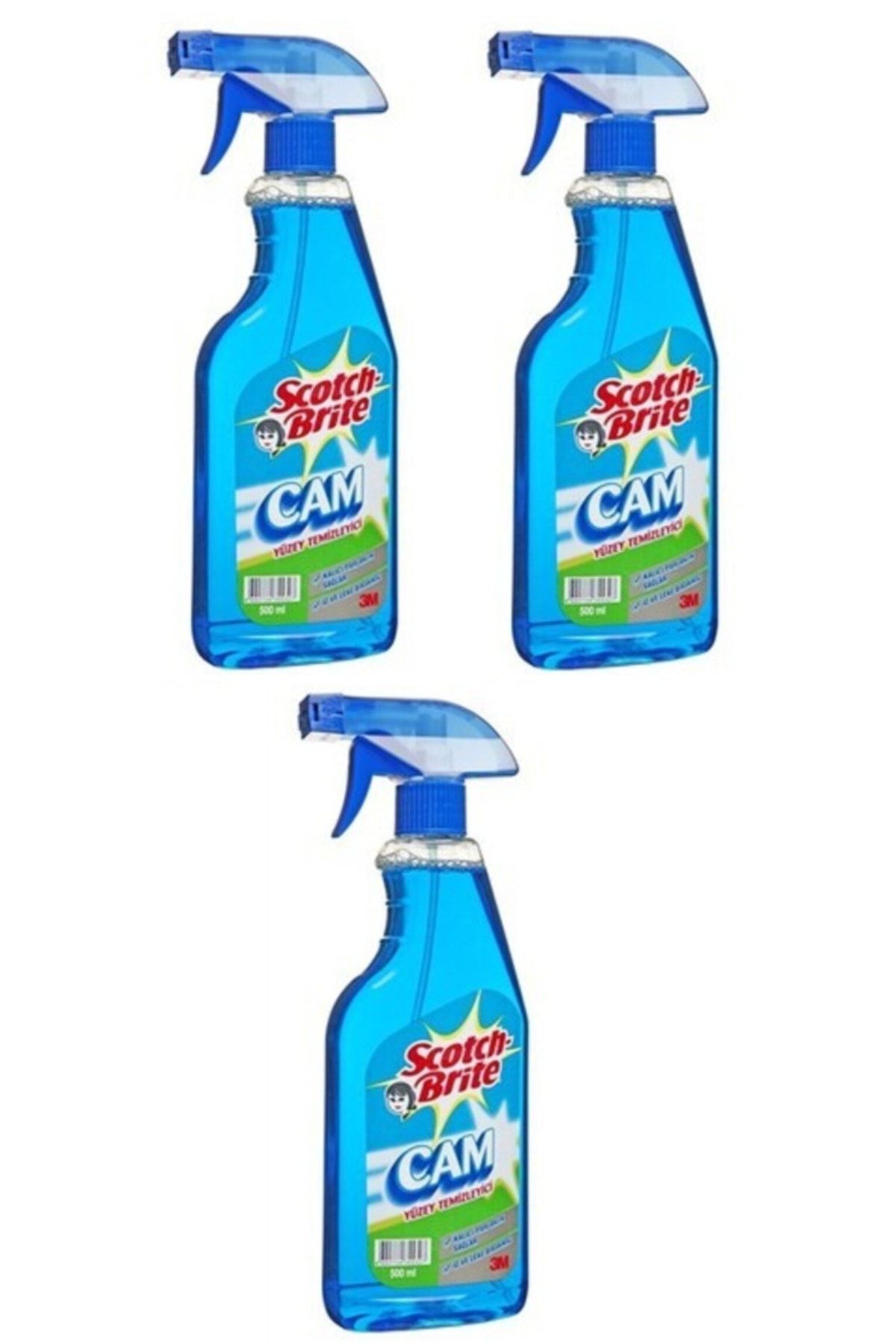 Scotch Brite 3m Sıvı Camsil 500ml 3'lü