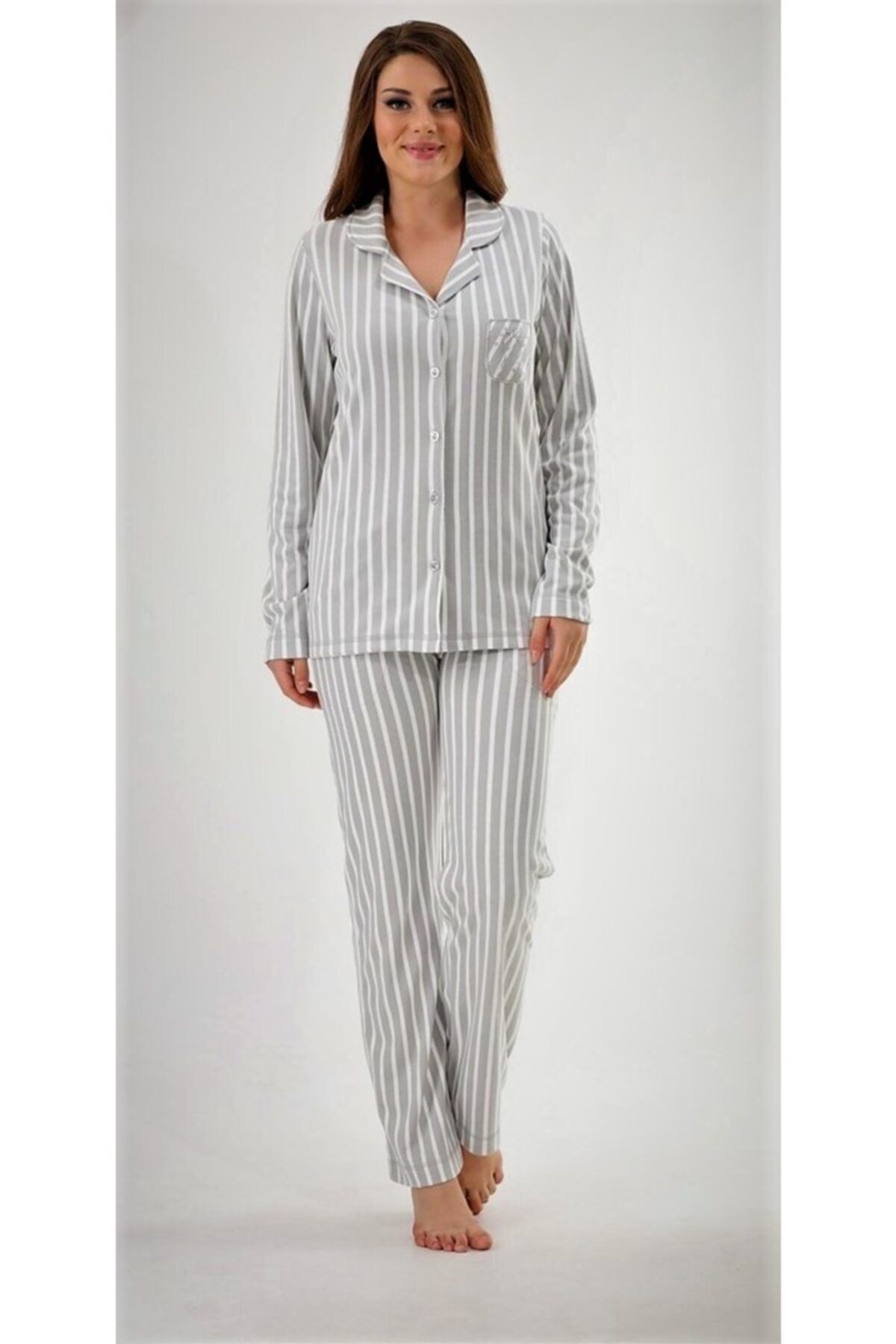 Etoile Kadın Gri Pijama Takımı