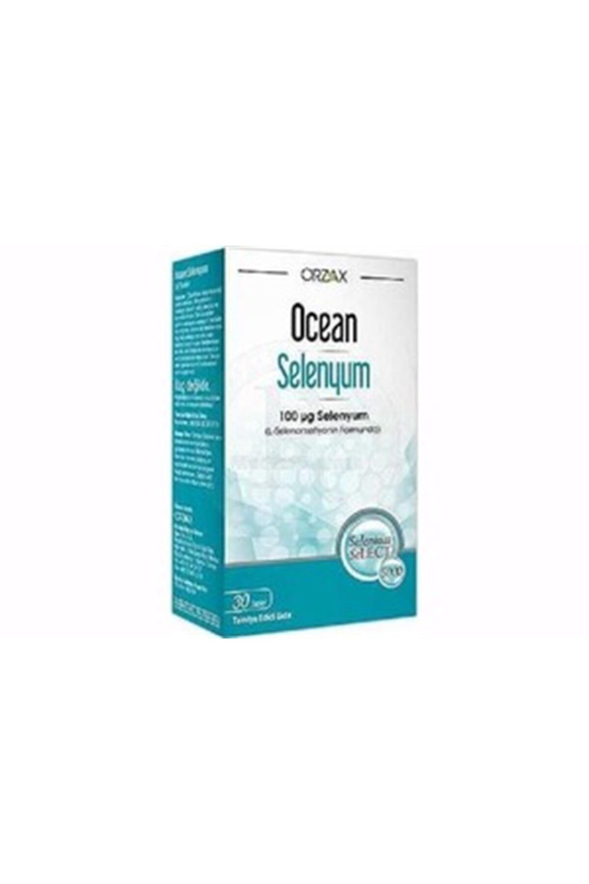 Ocean Orzax Selenyum 100 Takviye Edici Gıda 30 Kapsül Stk 2023