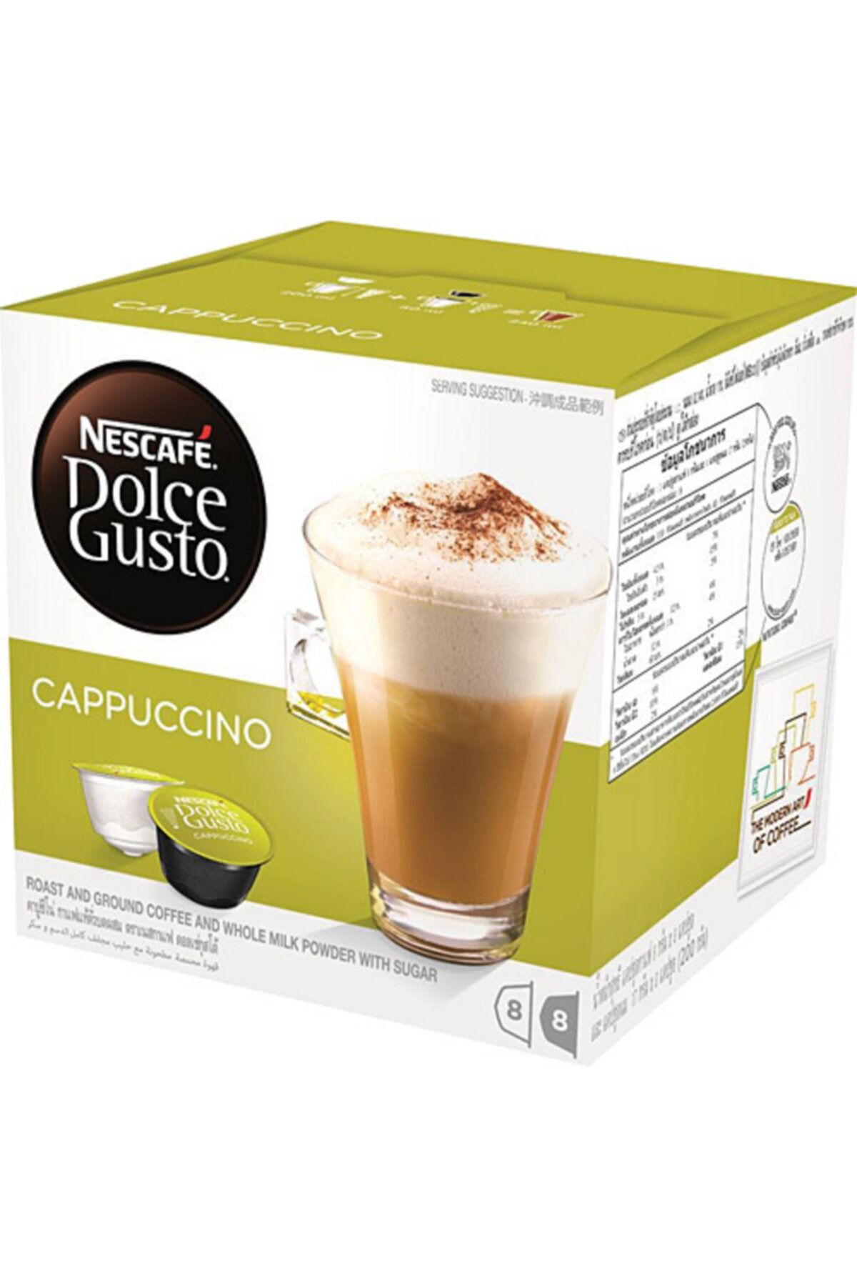 Nescafe Dolce Gusto Cappucino 16 Adet Kapsül Kahve