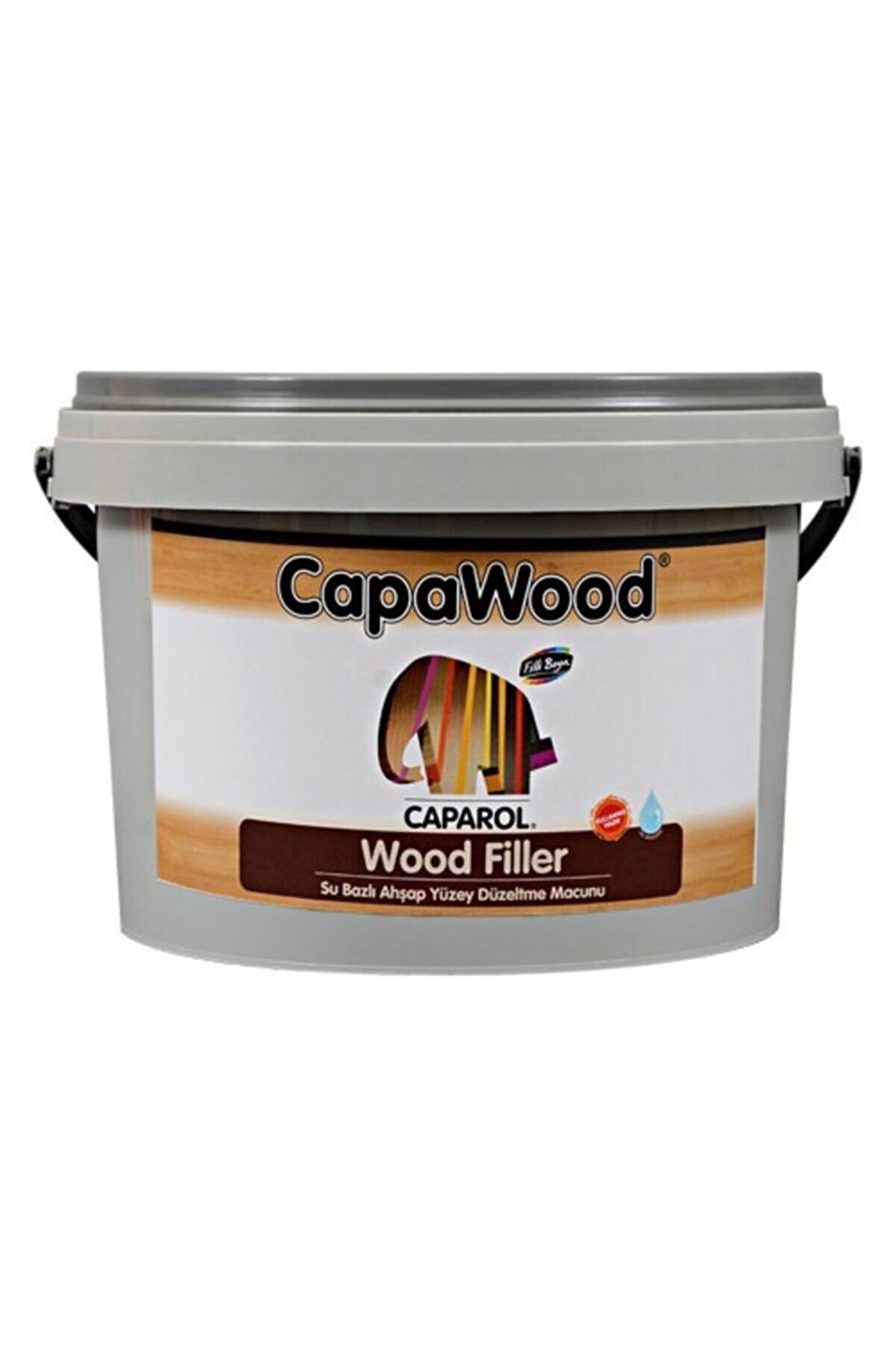 Filli Boya Capawood Wood Filler Su Bazlı Ahşap Yüzey Düzeltme Macunu 2.5 lt