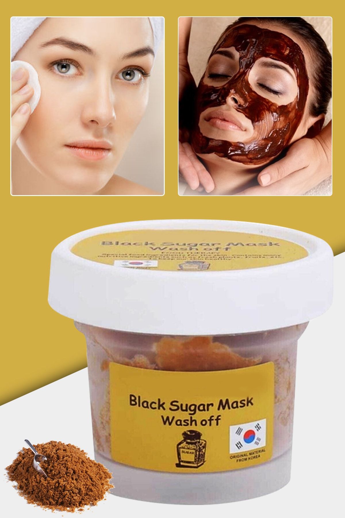 Xolo Black Sugar Çok Kullanımlık Yenileyici Yüz Maskesi 100g Korea Xl1101