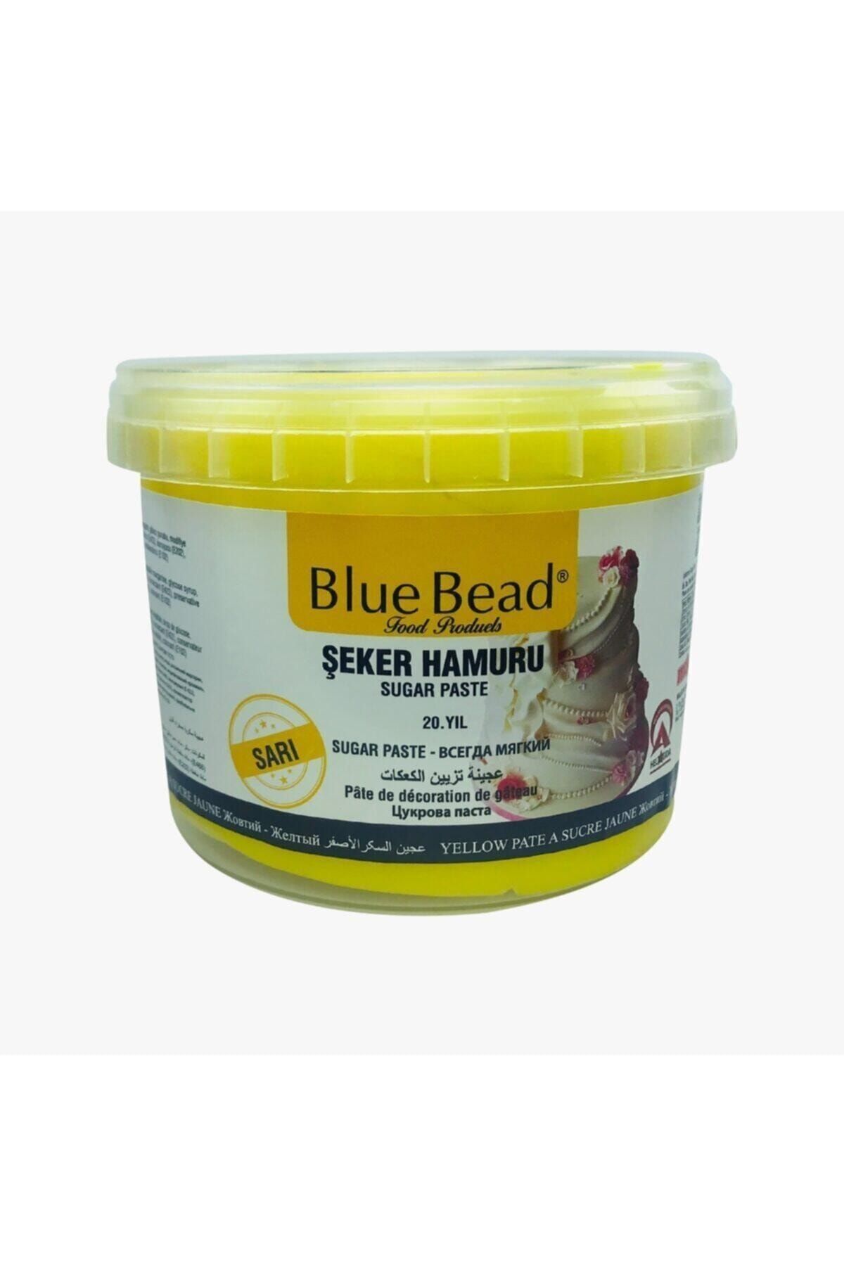 Blue Bead Sarı Şeker Hamuru 1 kg
