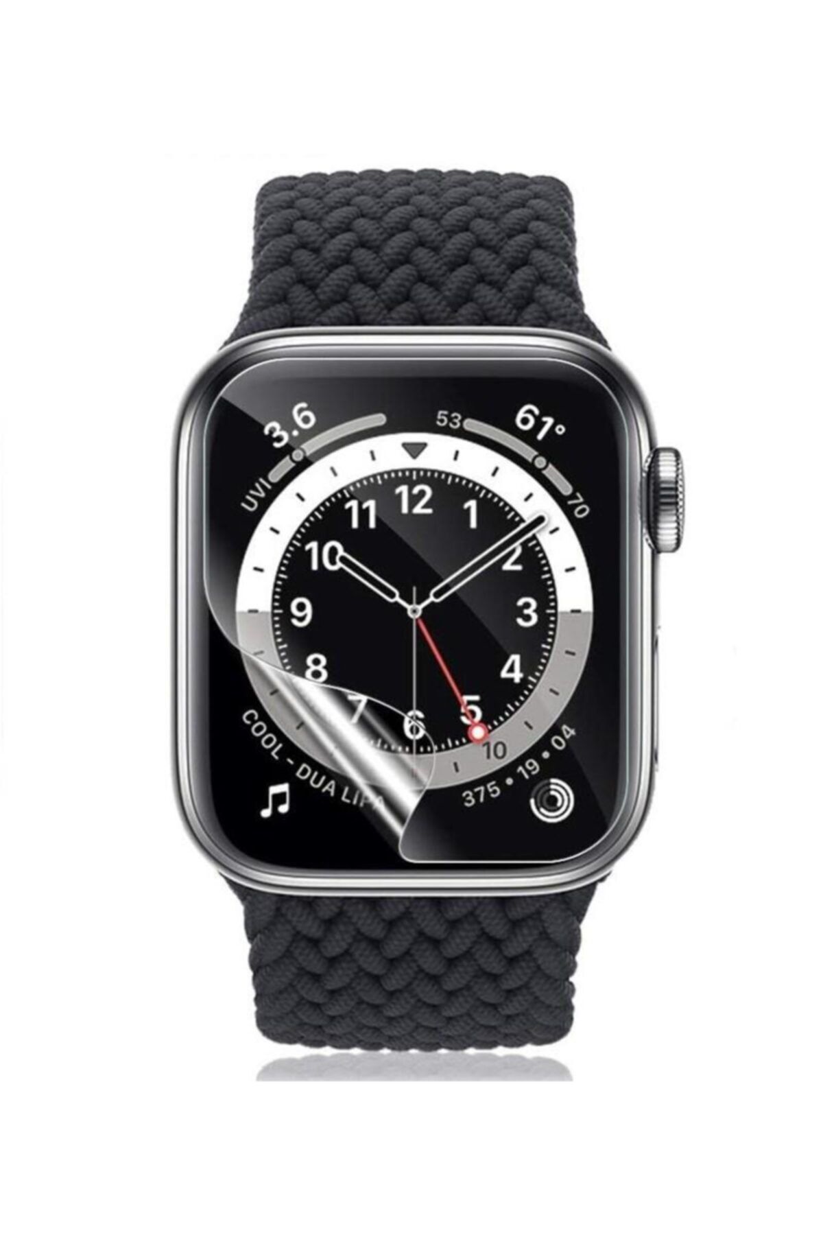 Ecr Mobile Apple Watch 7/8/9 45mm Ile Uyumlu Akıllı Saat Ekran Koruyucu(2 Adet)