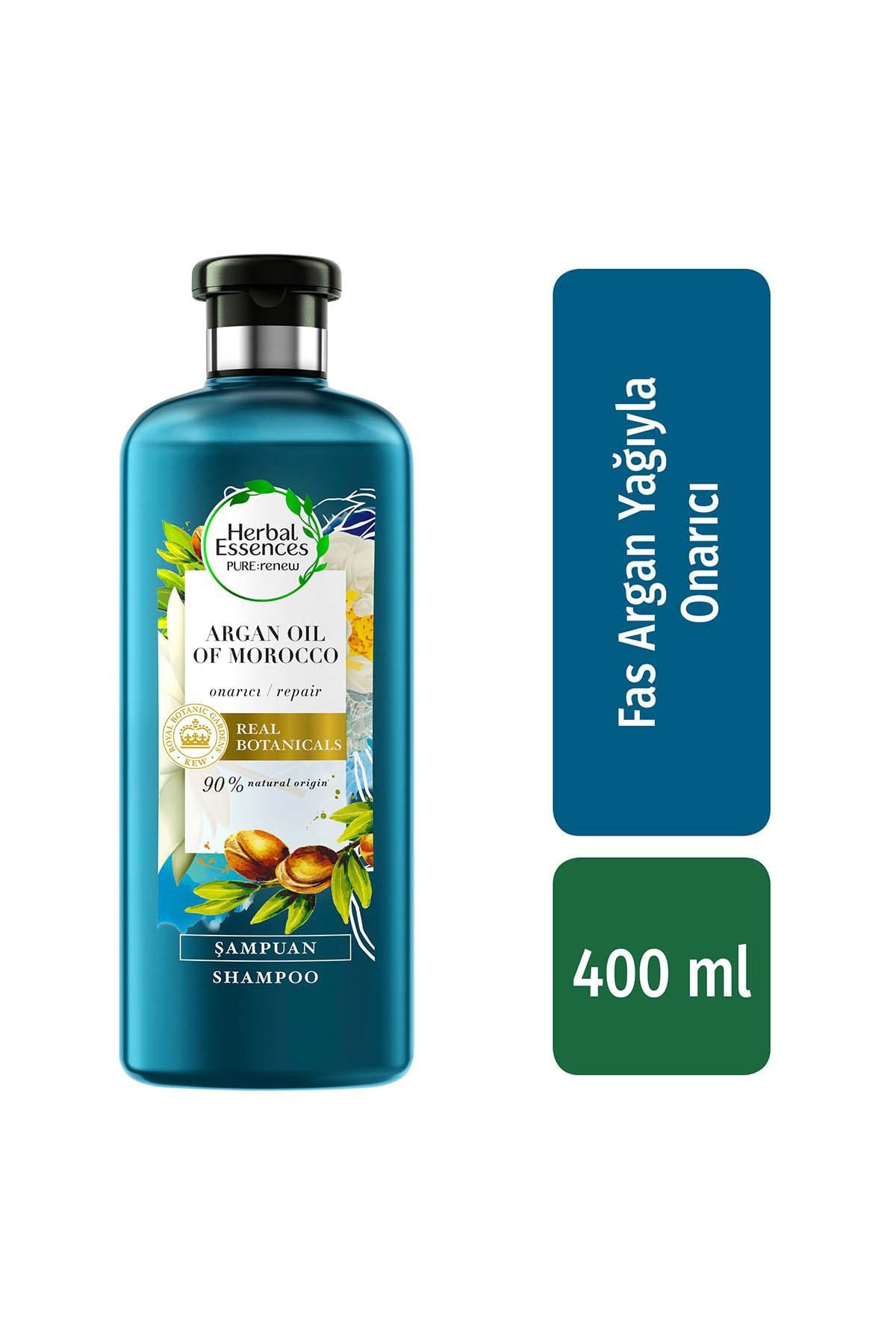 Herbal Essences Şampuan Onarıcı Fas Argan Yağı 400 ml