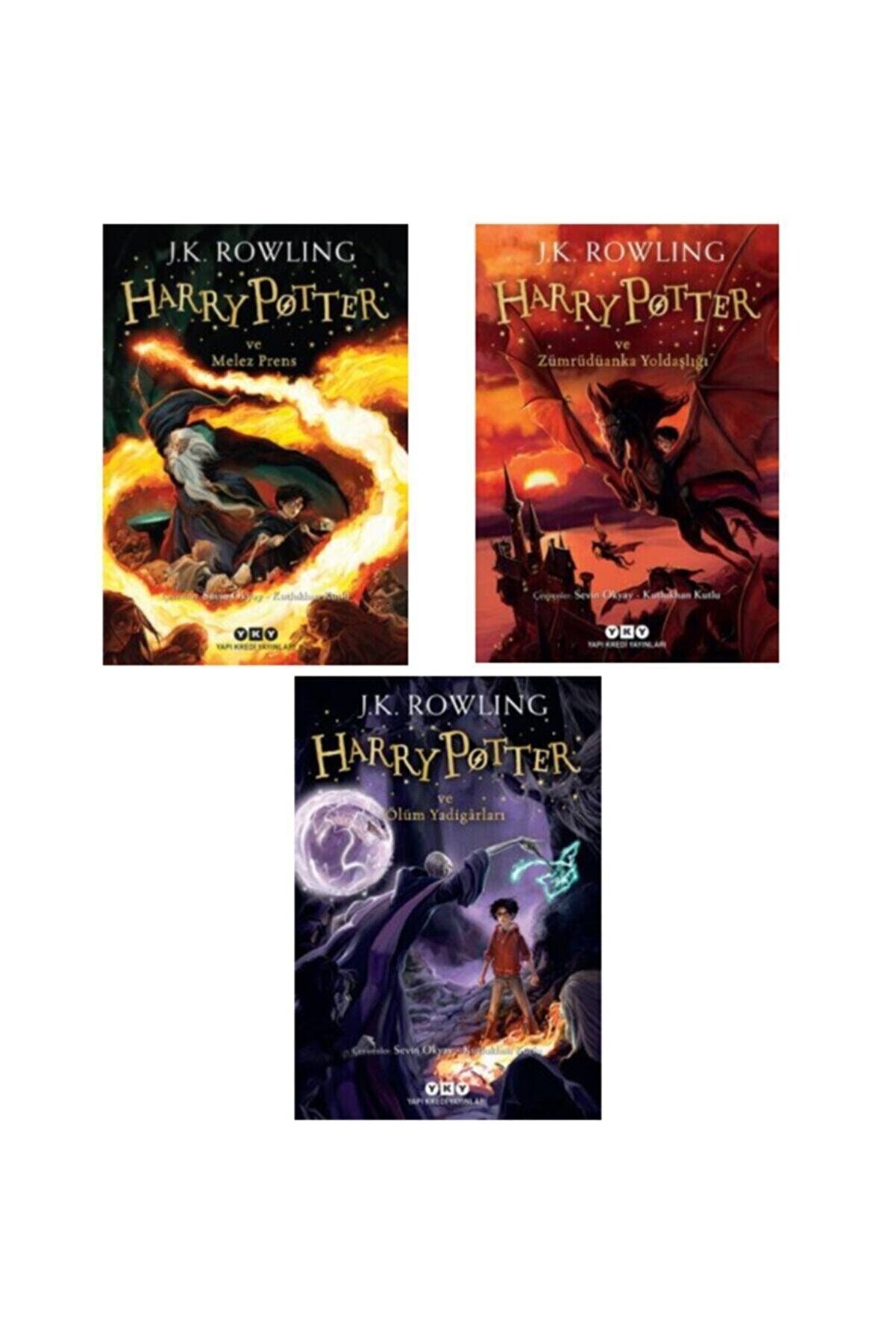 Yapı Kredi Yayınları Harry Potter 5-6-7 Set Kitap