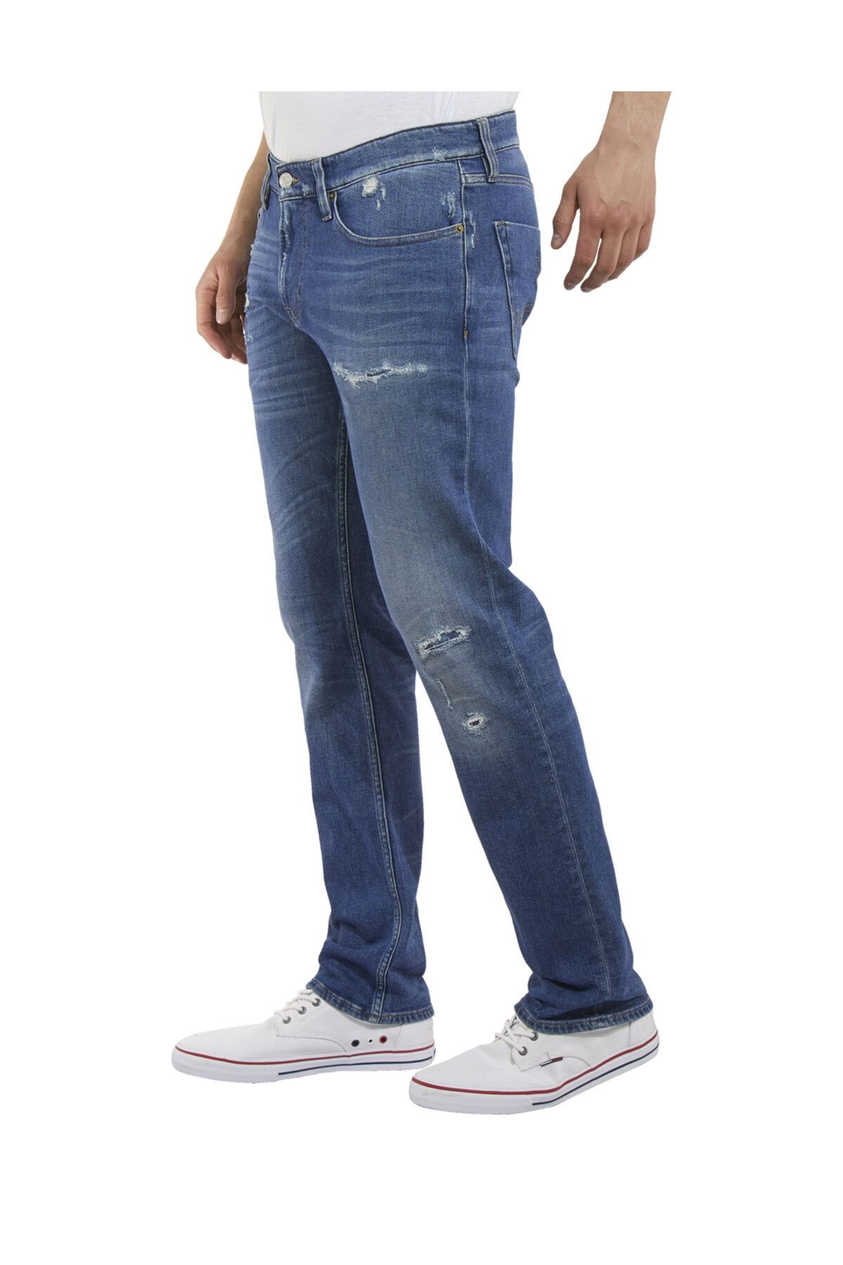 Tommy Hilfiger Erkek Denim Jeans Slim Scanton Prymb DM0DM05632