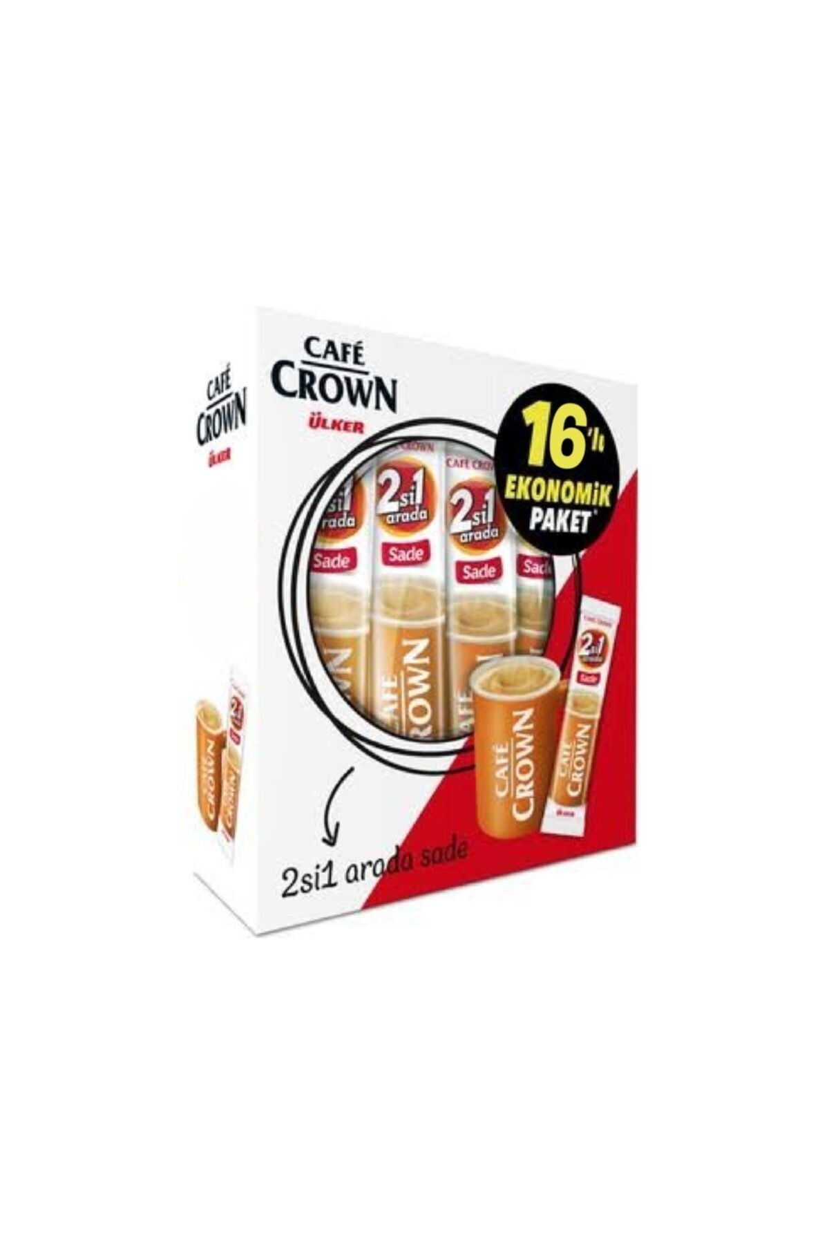 Ülker Cafe Crown 2'si 1 Arada 17,5g X 16'lı Paket