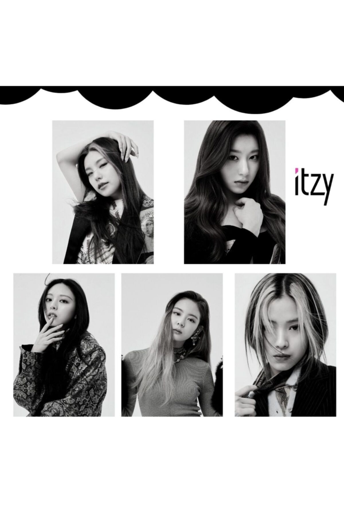 Kpop Dünyasi Itzy '' Magazine '' Üye Poster Set