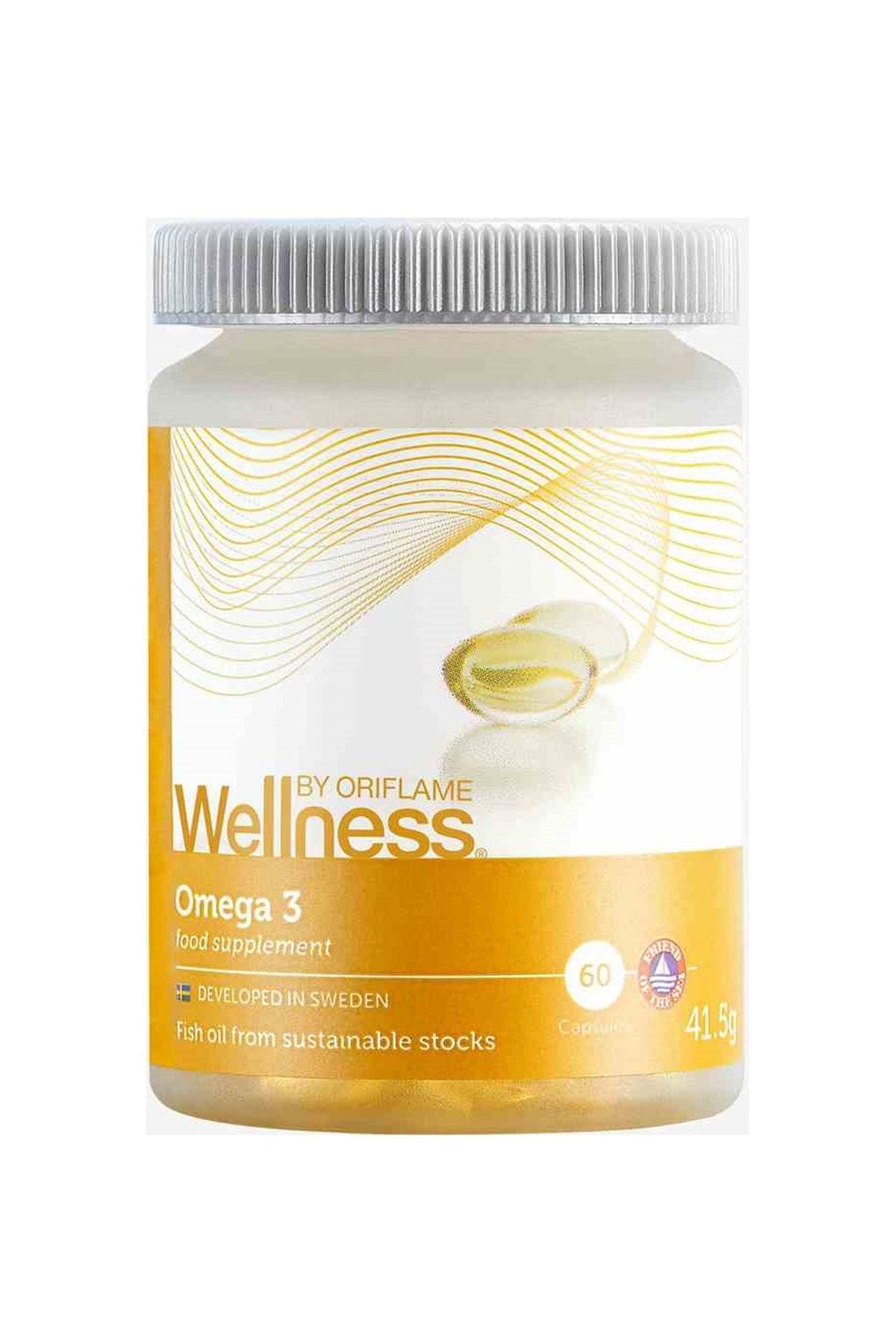 Oriflame By Wellness - Omega 3 Balık Yağı Takviye Edici Gıda