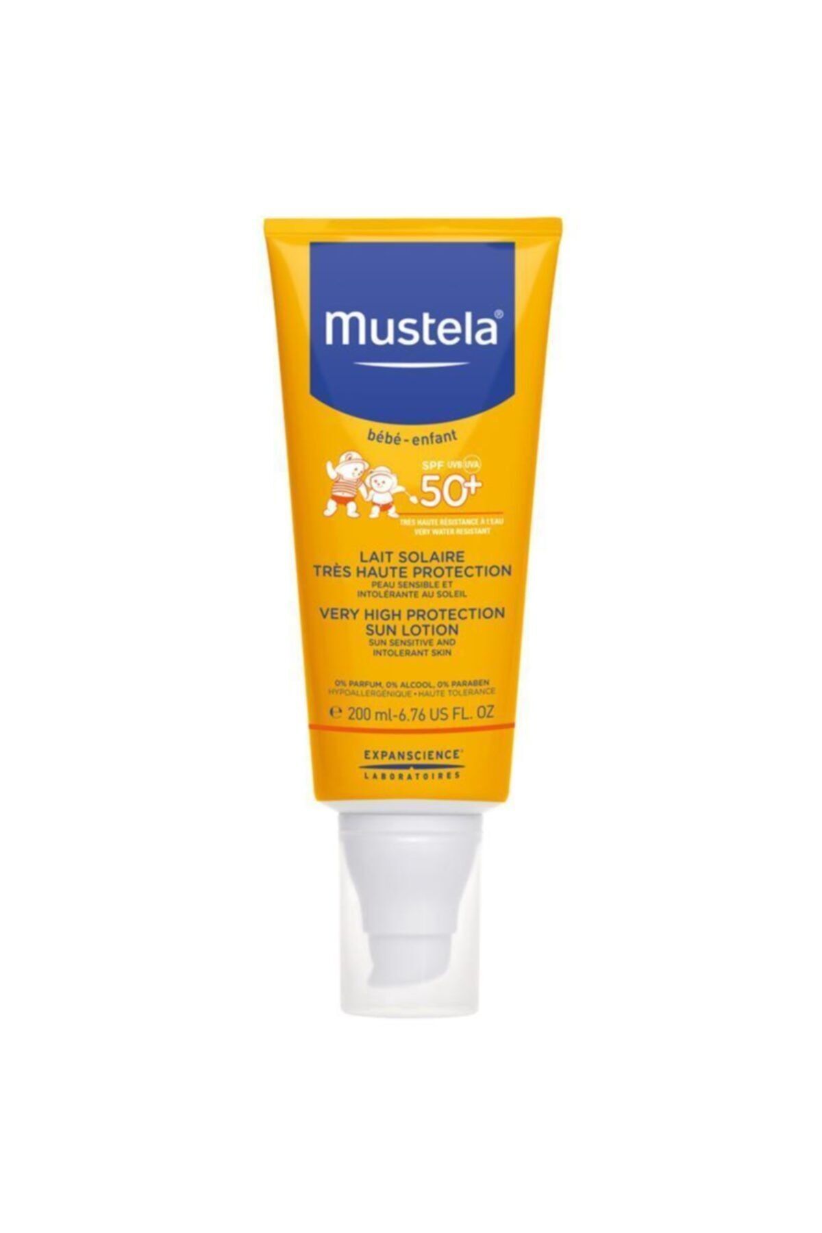 Mustela Very High Protection Sun Lotion Spf50+ 200 ml