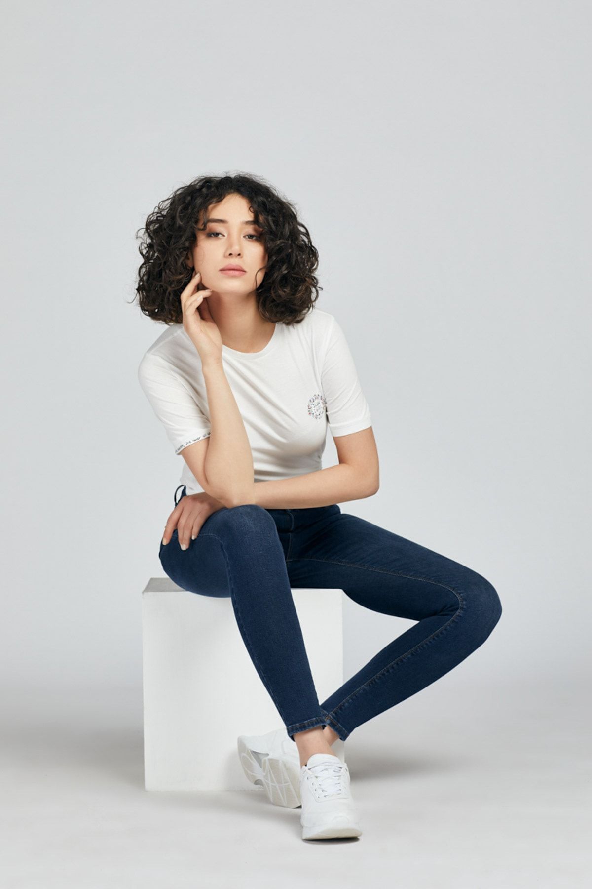 Loft Kadın Lacivert Jeans Pantolon Lf2027129