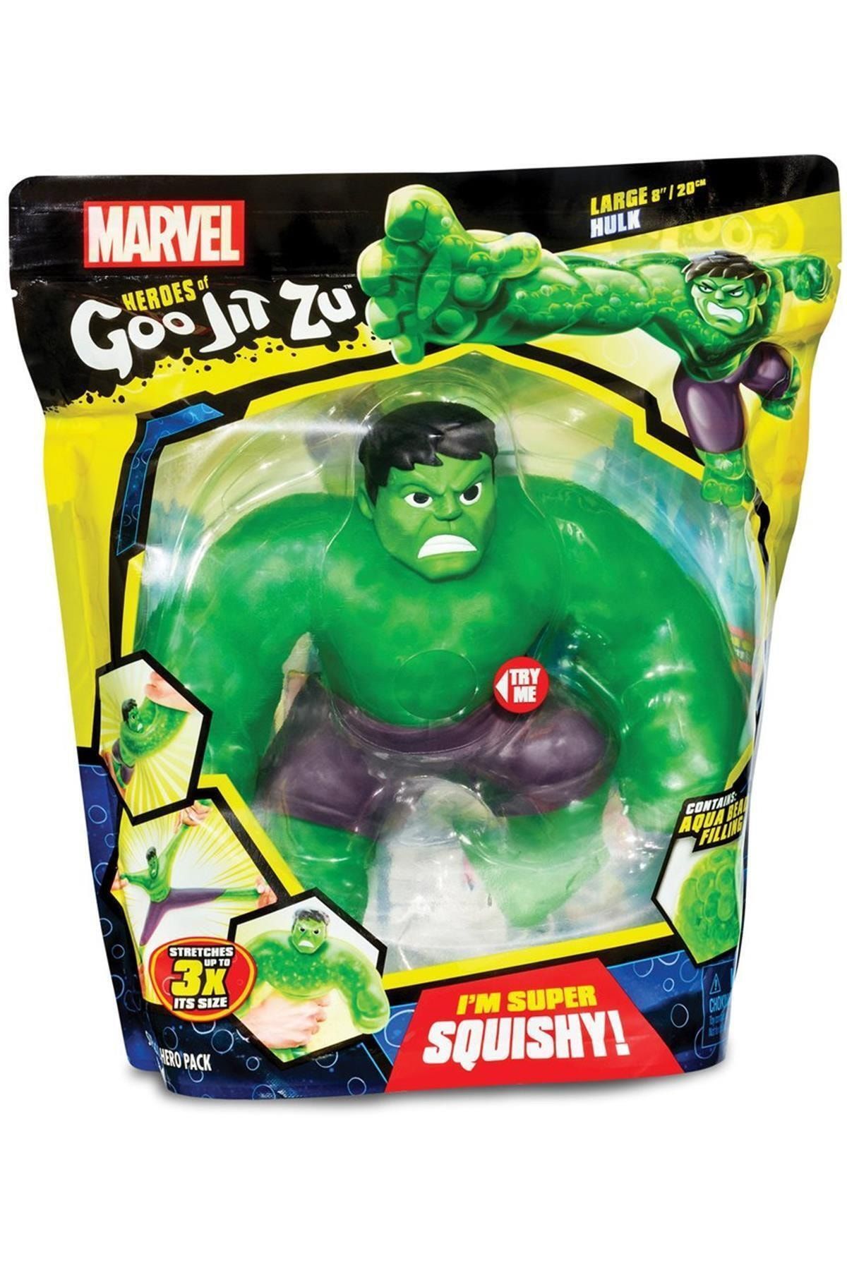 GIOCHI PREZIOSI Marka: Rennway Gjt07000 Goojitzu, Marvel - Hulk, 30 Cm, +4 Yaş Kategori: Spor Oyuncakları