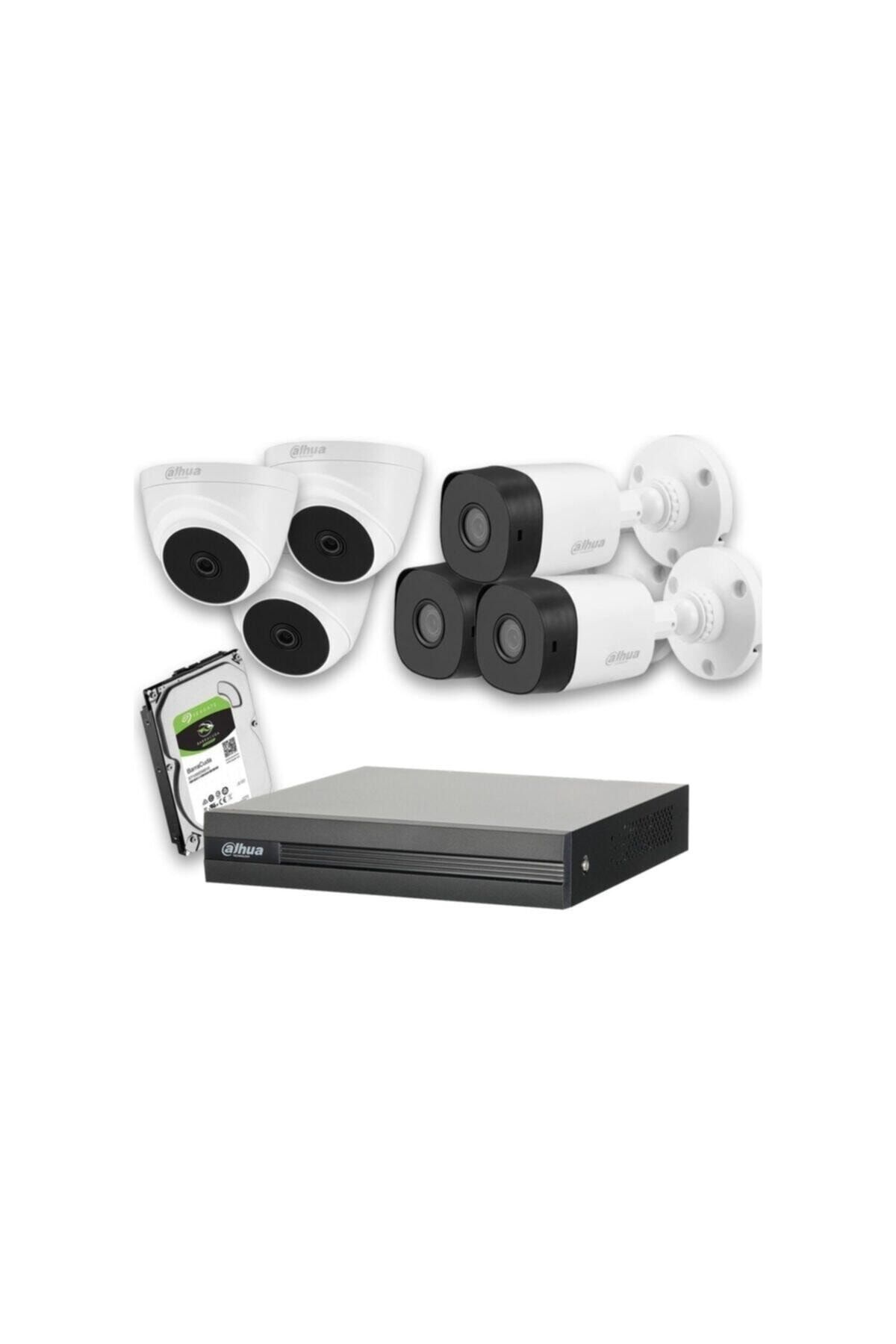 Dahua 6 Kameralı 2mp 1080p Güvenlik Sistemleri + Full Set