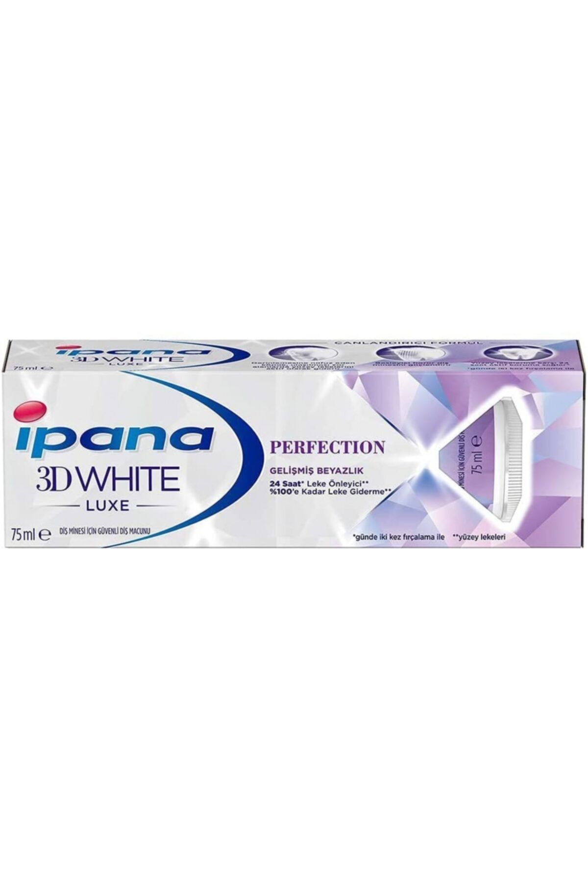 İpana Marka: Ipana 3 Boyutlu Beyazlık Luxe Diş Macunu Perfection Gelişmiş Beyazlık 75 Ml Kategori: Diş M