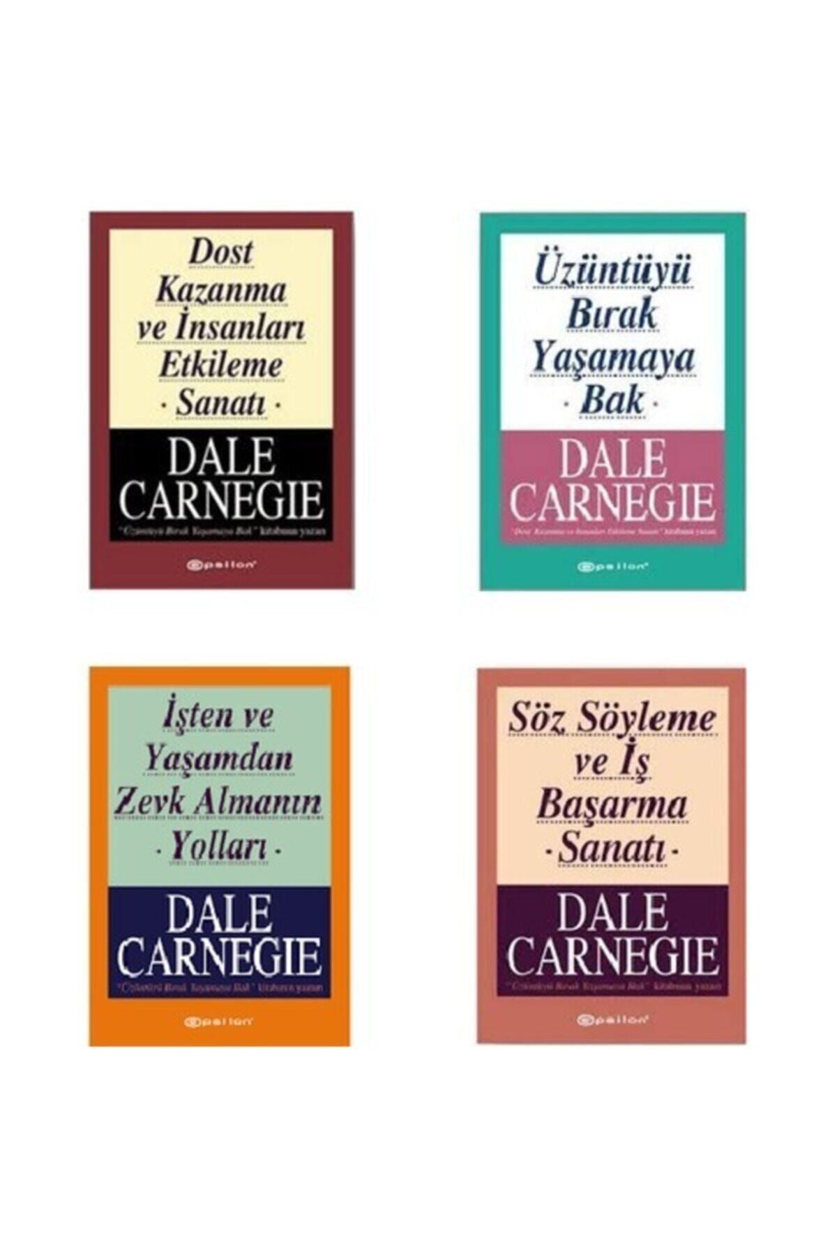 Epsilon Yayınevi Dale Carnegie - 4 Kitaplık Set - Üzüntüyü Bırak Yaşamaya Bak - Dost Kazanma Ve Insanları Etkileme