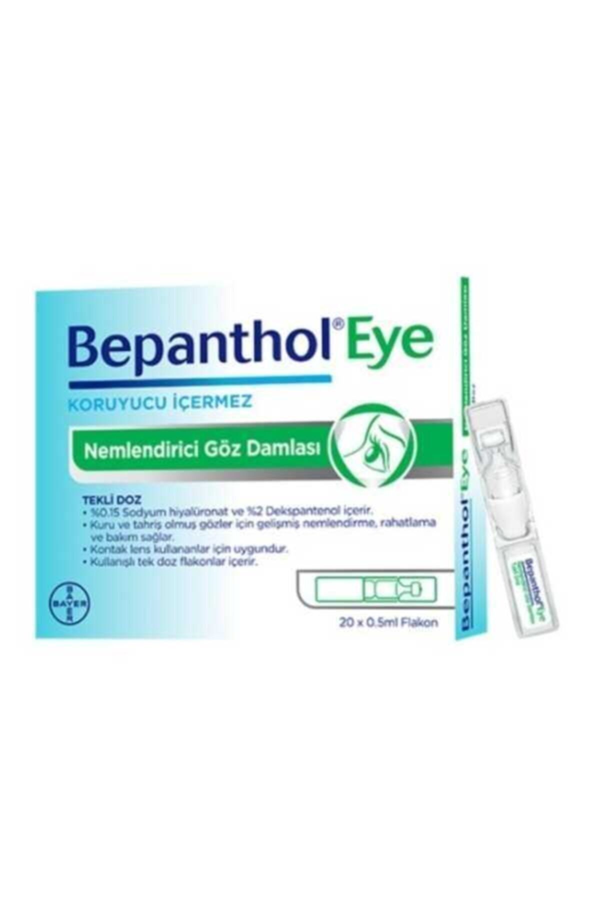 Bepanthol Eye Nemlendirici Goz Damlası Teklı Doz 20x0.5 Ml