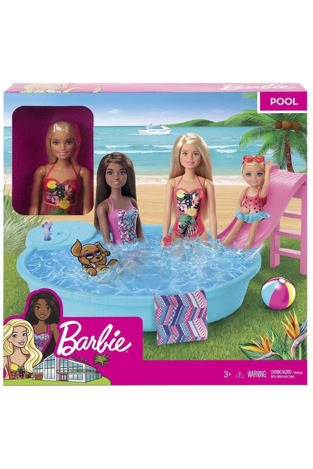 Barbie Marka: Ghl91 ® Ve Eğlenceli Havuzu Kategori: Model Bebek