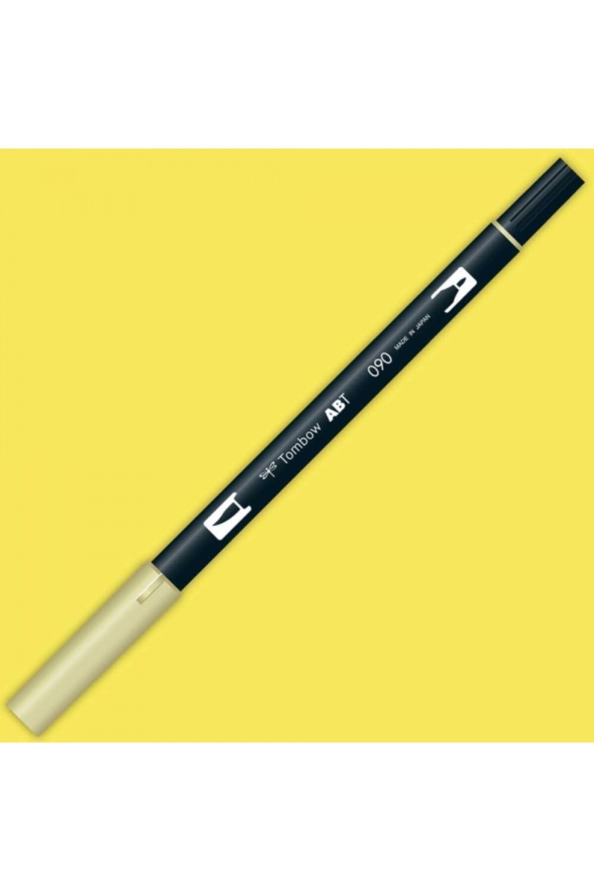 Tombow Ab-t Dual Brush Pen Grafik Kalemi - Baby Yellow