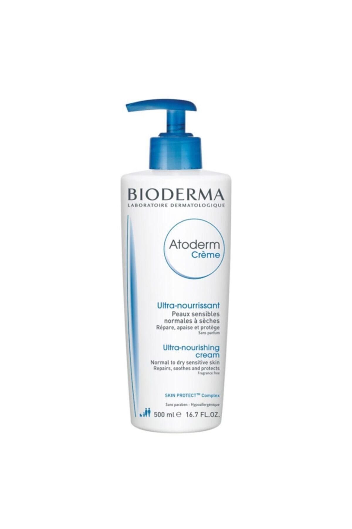 Bioderma Atoderm Cream 500ml 2 Adet Skt:07/22