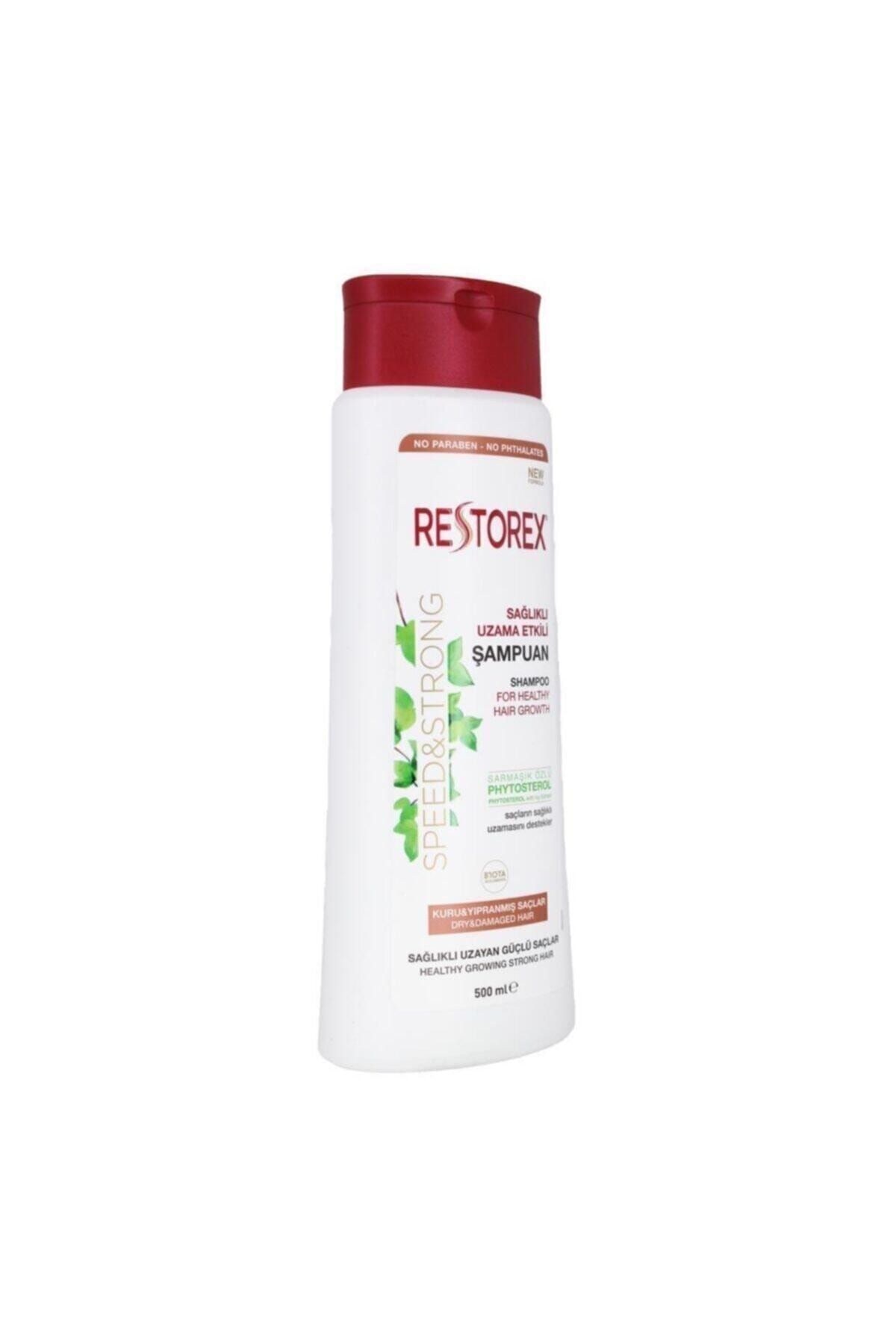 Restorex Kuru Ve Yıpranmış Saçlar Için Uzama Etkili Şampuan 500ml
