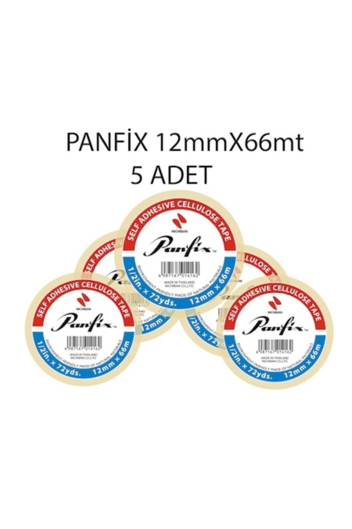 Panfix 12mmx66mt Bant 5 Adet