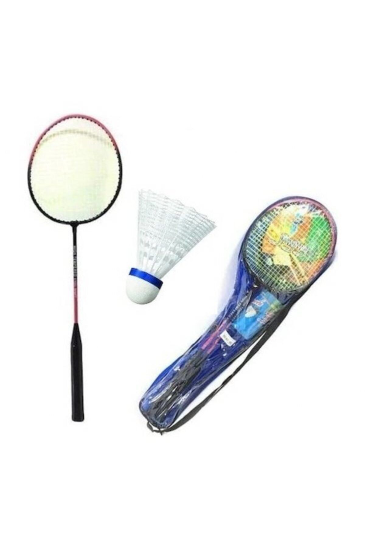 ÖZBEK Badminton Raketi Set 2 Raket 1 Top File Çantalı
