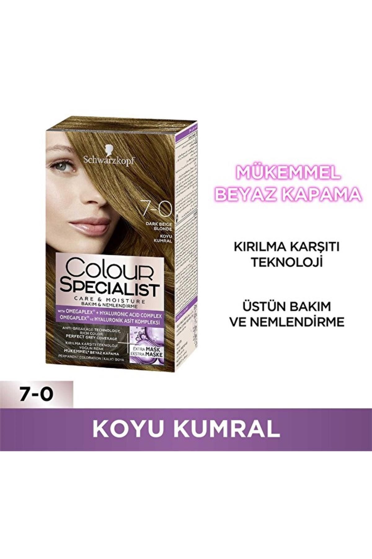 Colour Specialist Marka: Colour Specialıst Koyu Kumral 7-0 Kategori: Saç Boyası