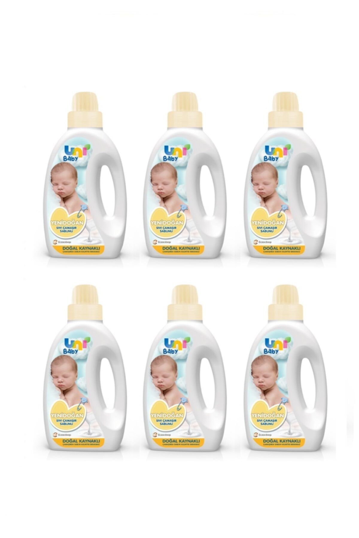 Uni Baby Yeni Doğan Çamaşır Sabunu 6 Adet 1500 ml