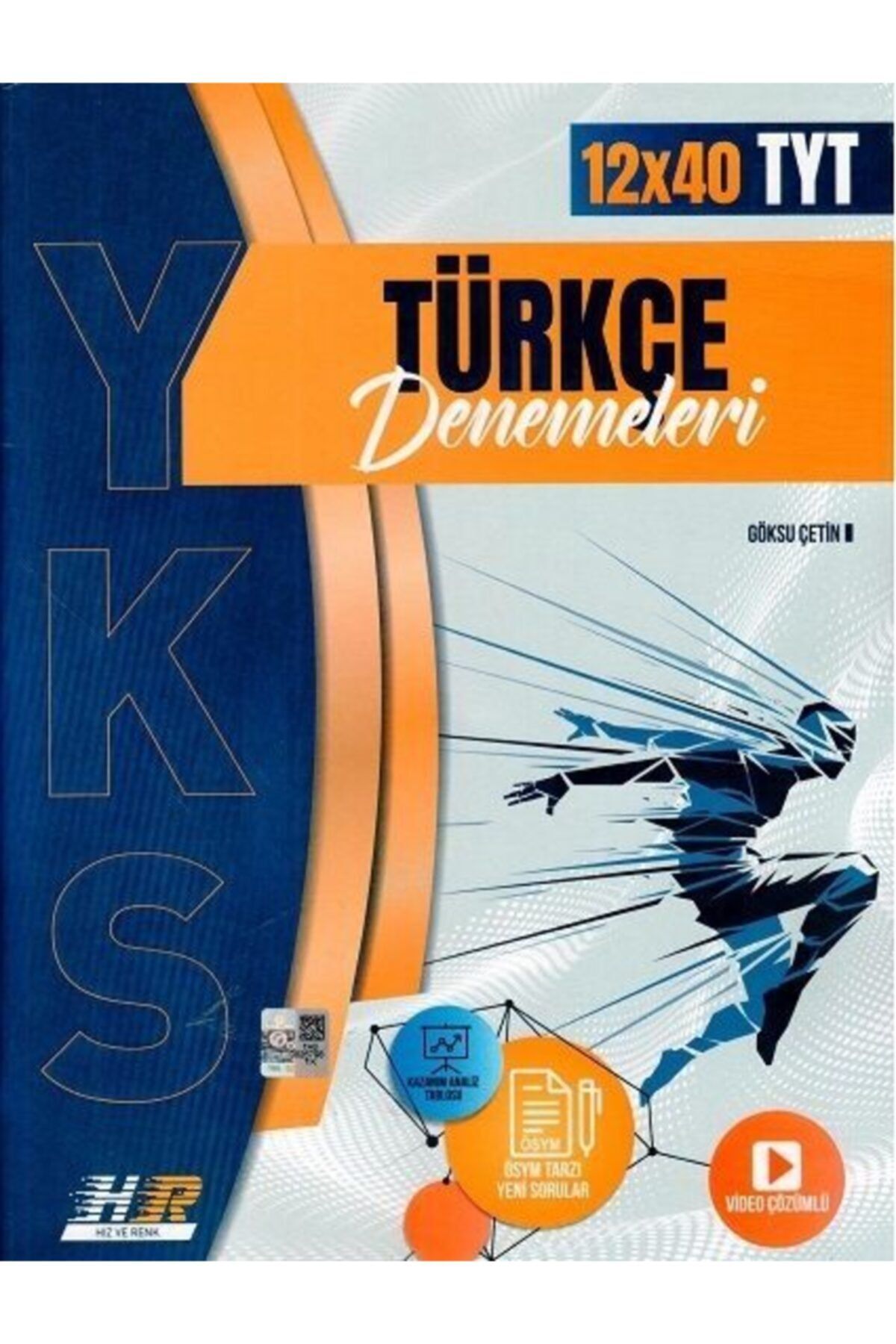 Hız ve Renk Yayınları Yayınları Tyt Türkçe 12 X 40 Denemeleri