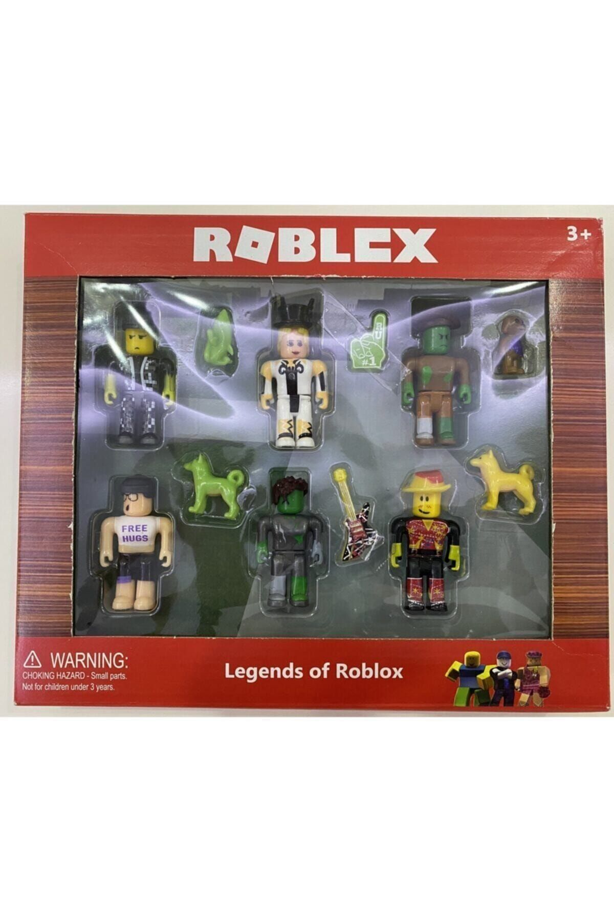 Roblox 6 Figürlü Oyuncak Eklemeli 12 Parça Oyun Seti