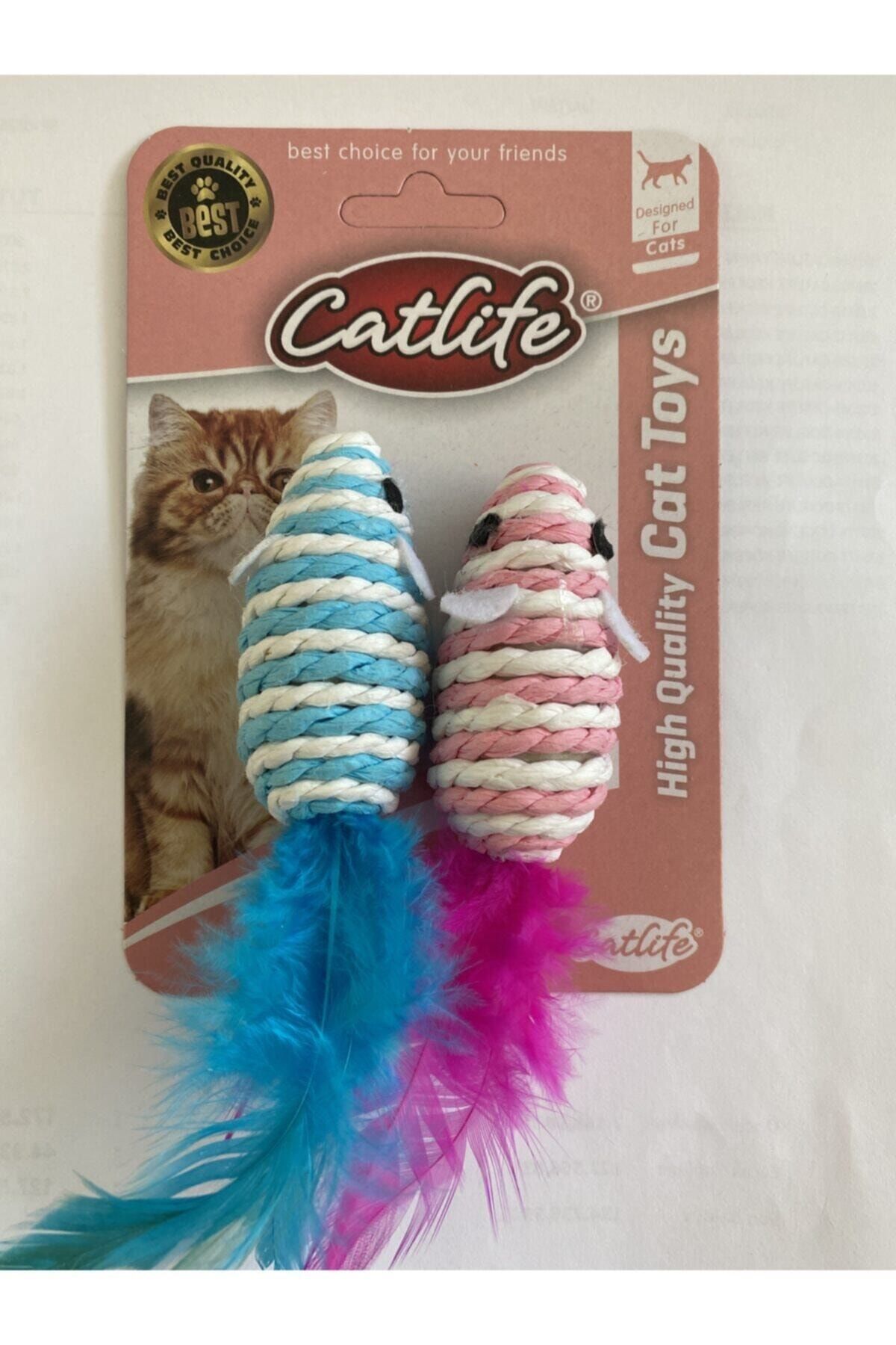 Catlife Kediler Için Renkli Fare 2’li