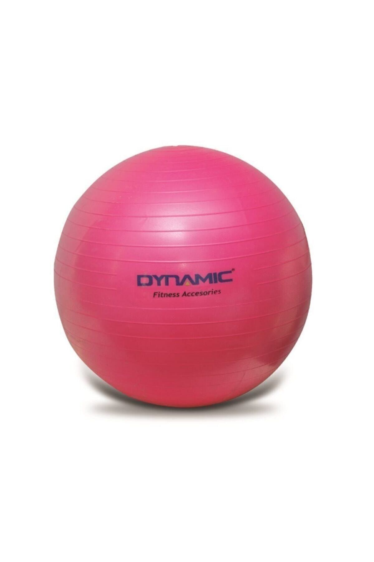 Dynamic Gymball 65 cm Fuşya + Şişirme Pompası