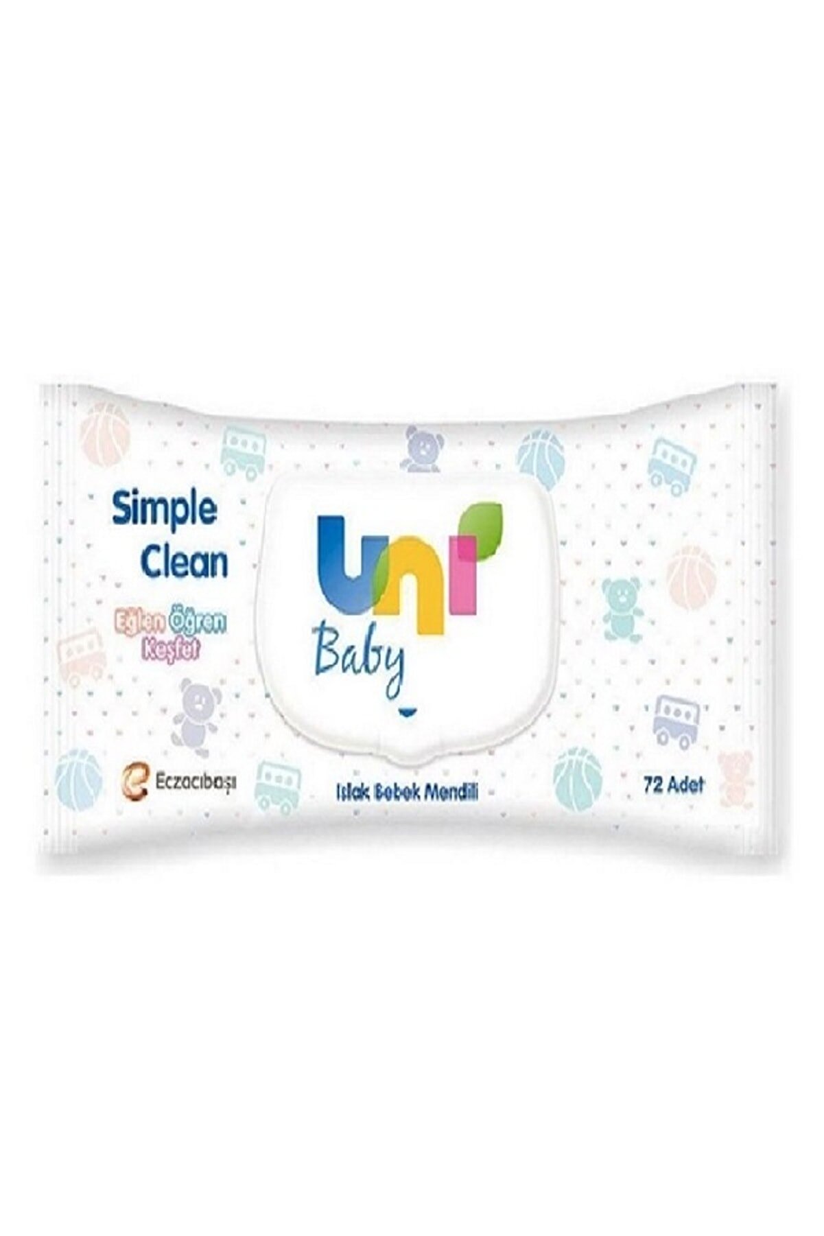 Uni Baby Simple Clean 72'li Islak Havlu