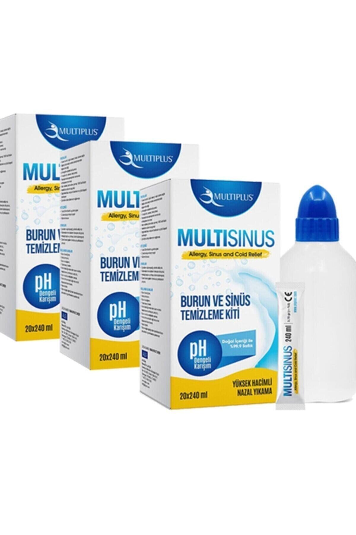 Multiplus Burun Ve Sinüs Temizleme 3 Kutu