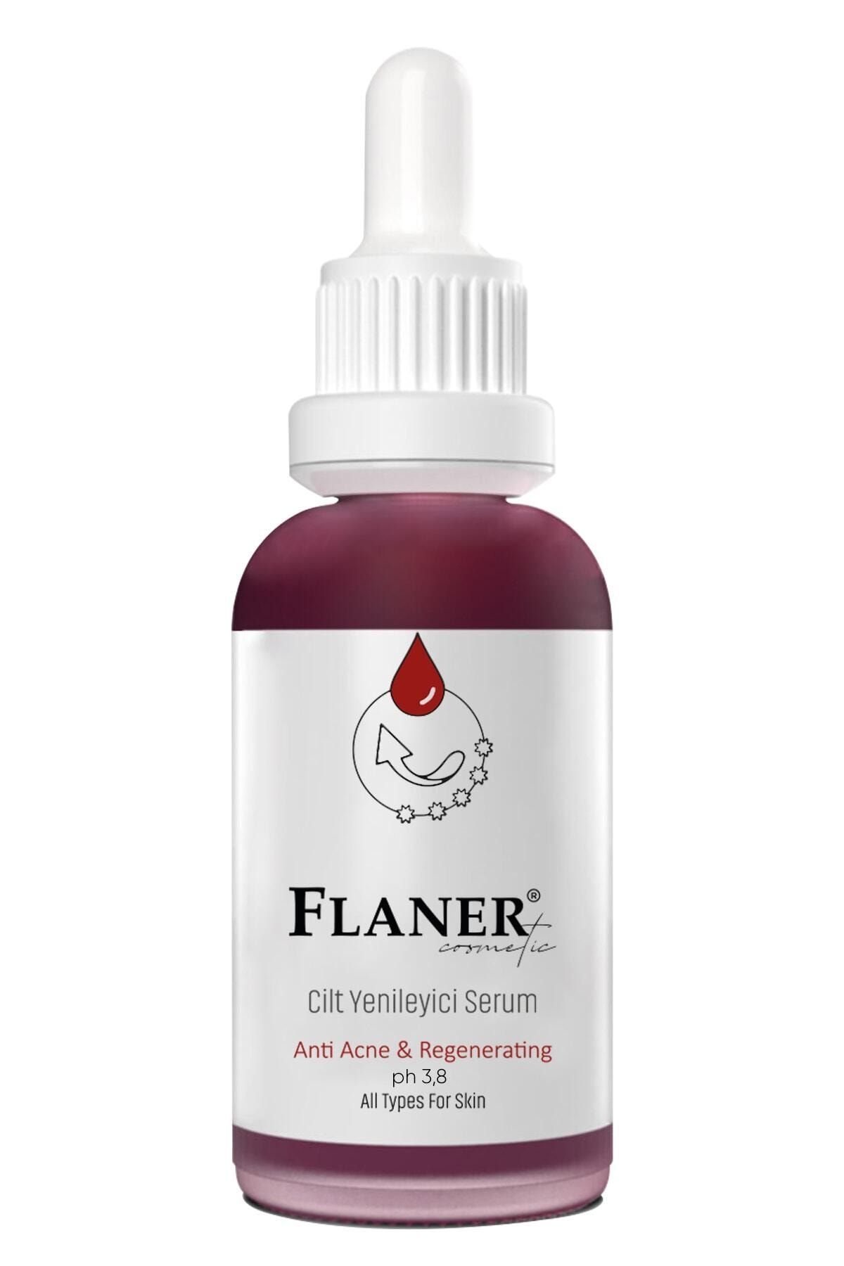 flaner Akne Karşıtı& Canlandırıcı Cilt Tonu Eşitleyici Yüz Peeling Serum 30 Ml Aha 20% + Bha 2%