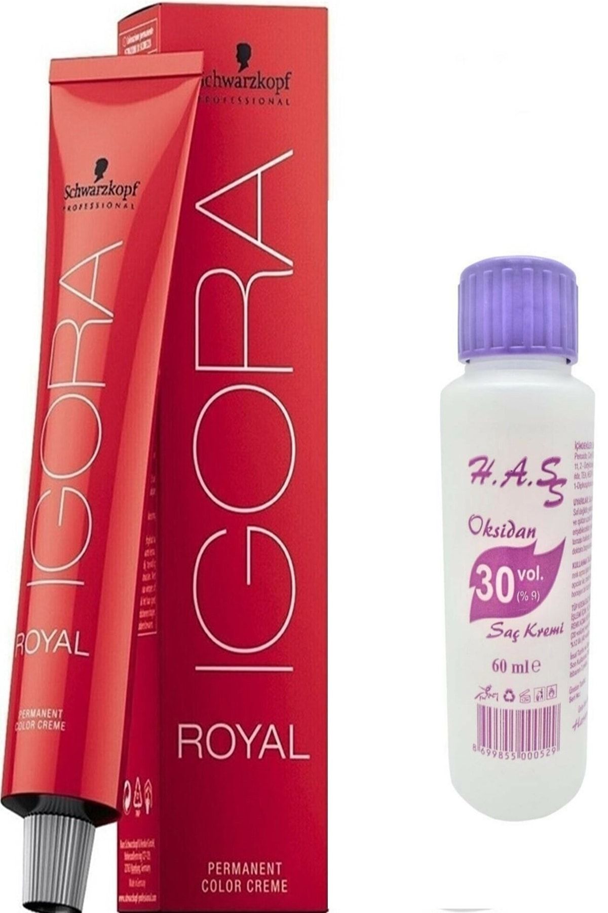 Igora Igora Royal Saç Boyası 8-4 Açık Kumral Bej 60 Ml + Mini Oksidan 30 Volüm