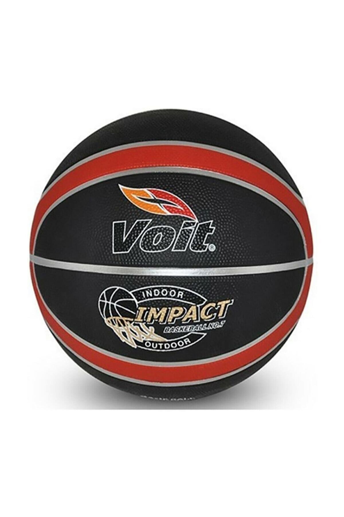 Voit Impact 057 Basketbol Topu No: 7 Siyah-kırmızı