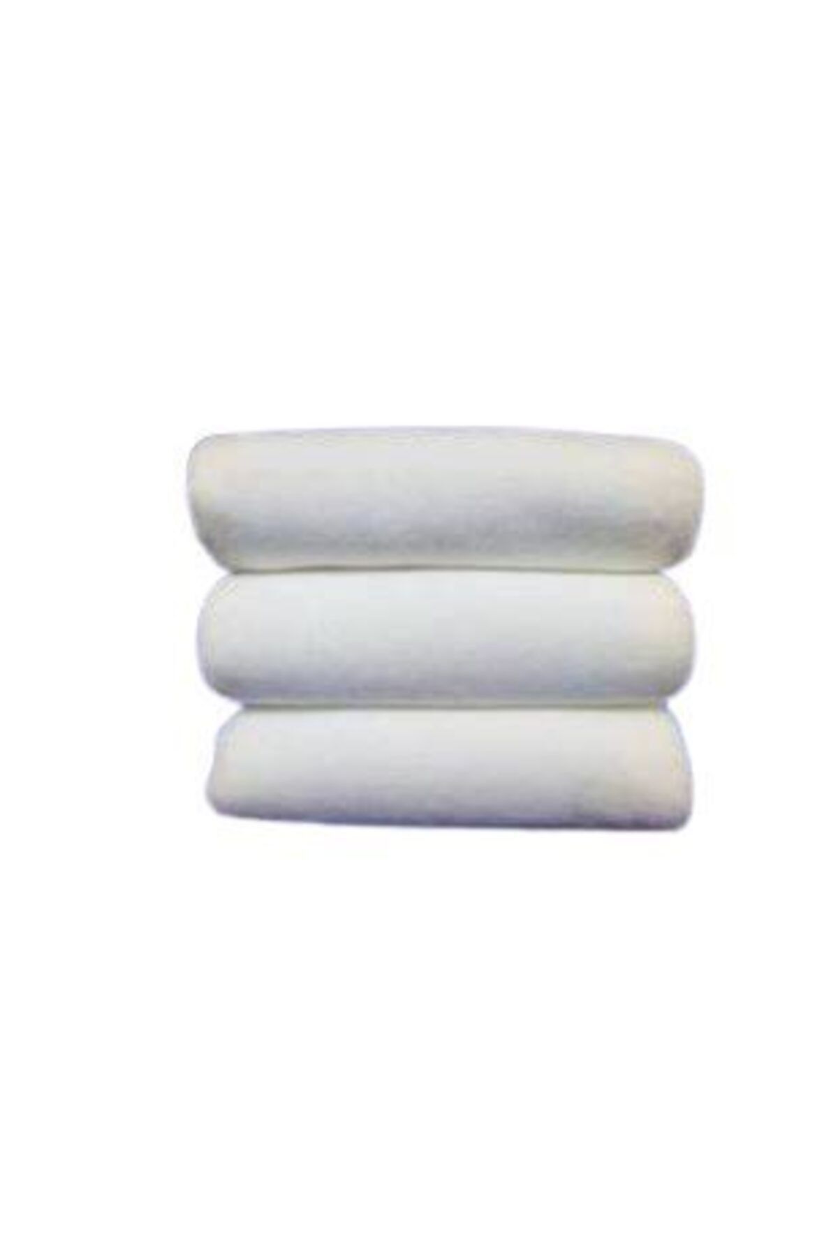 Bol Ticaret Tekstil 12 Adet Outlet Beyaz Mikrofiber Kuaför Havlusu Saç Boyası Tutmayan 50 X 90 Cm