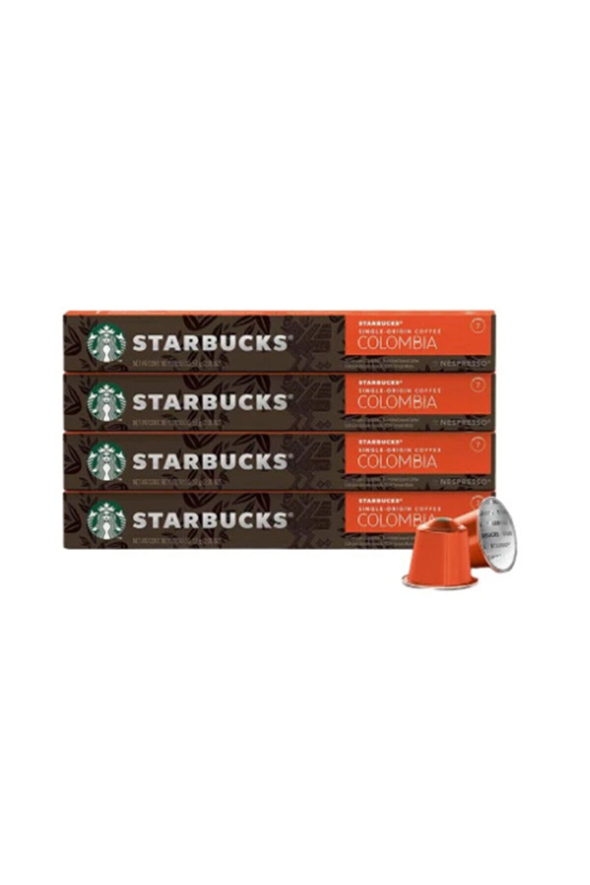Starbucks Single Origin Coffe Colombia Kapsül Kahve Paketi 4 X 10'lu