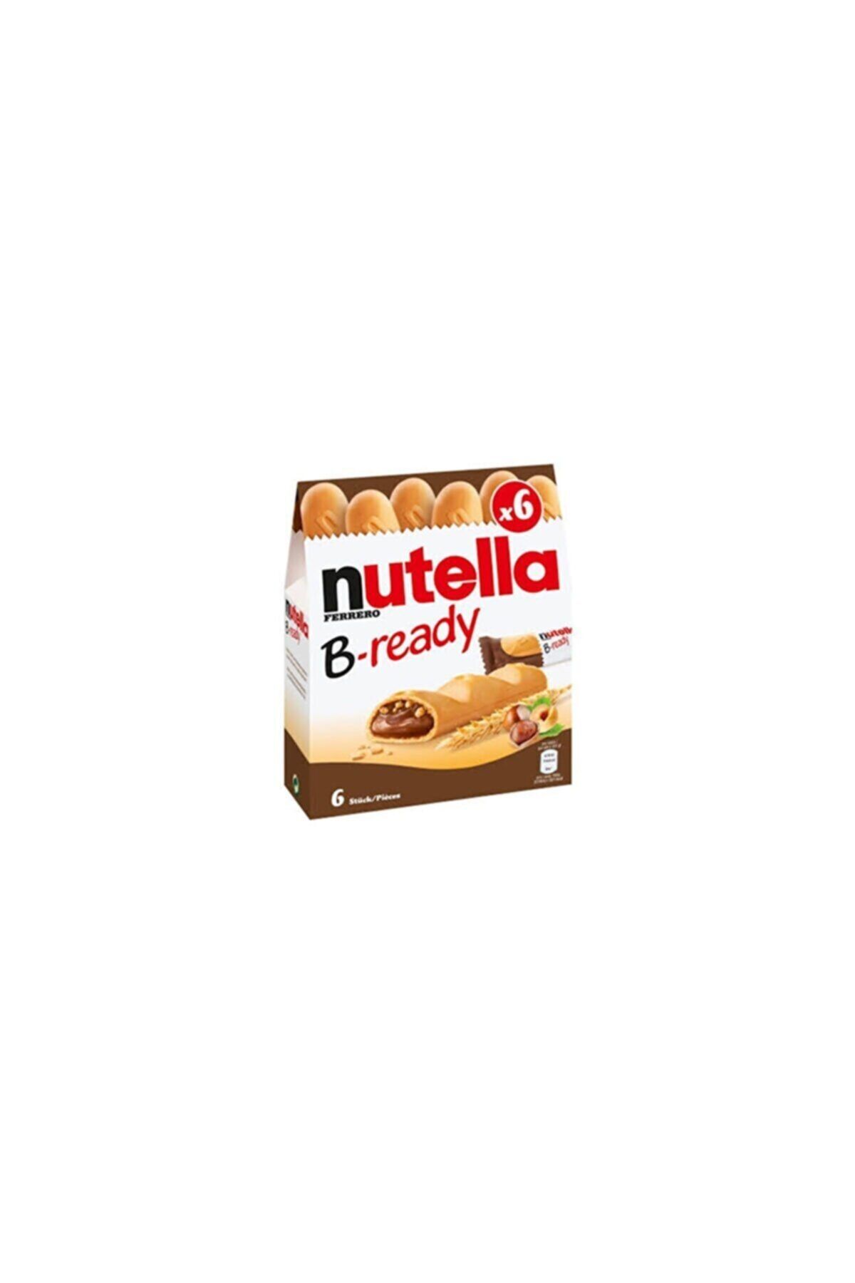 Nutella Ferrero B-ready Çikolata 132gr. (dolgulu Bisküvi)